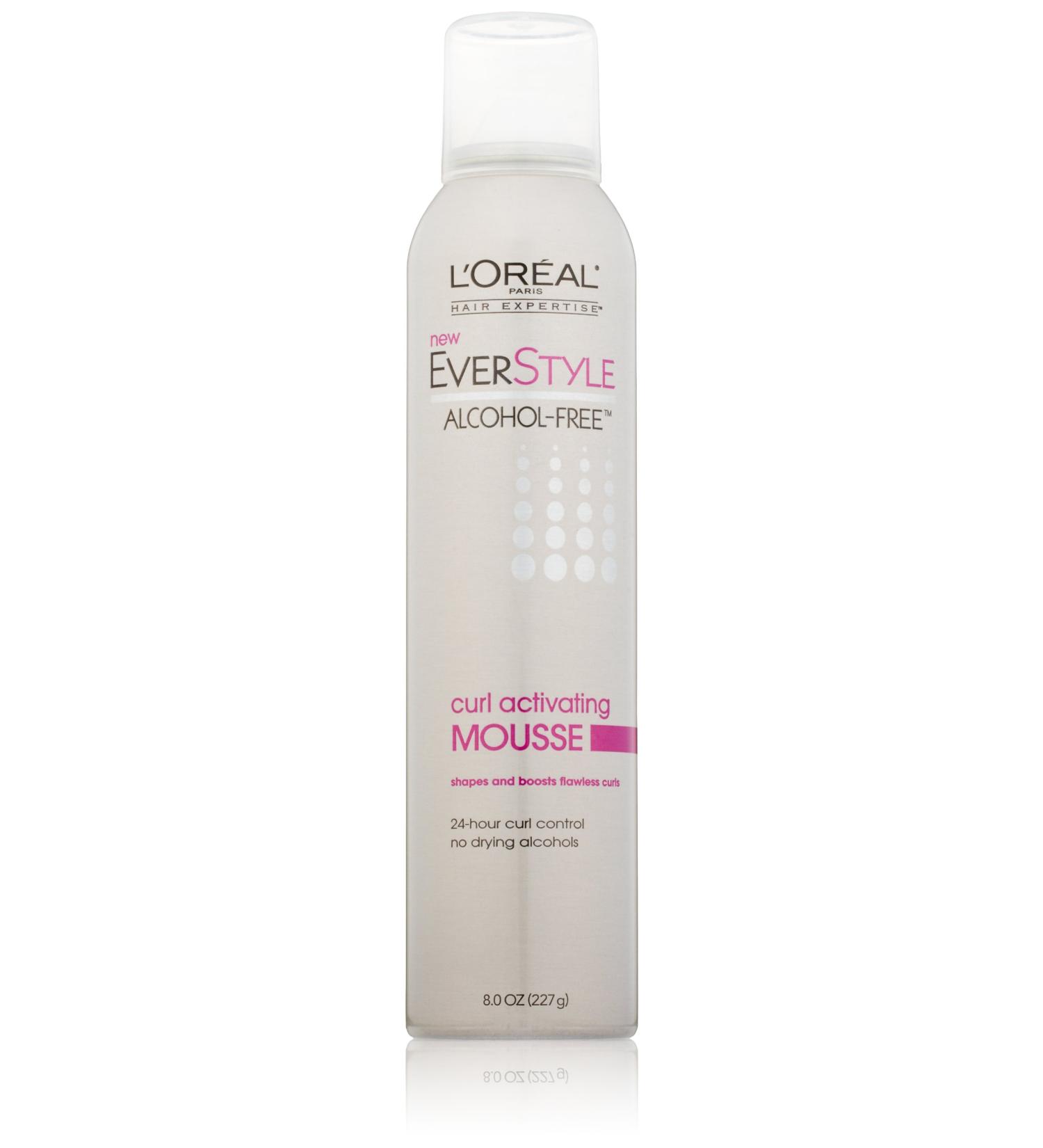 L'Oreal Everstyle Curl Activating Mousse 8 Ounce
