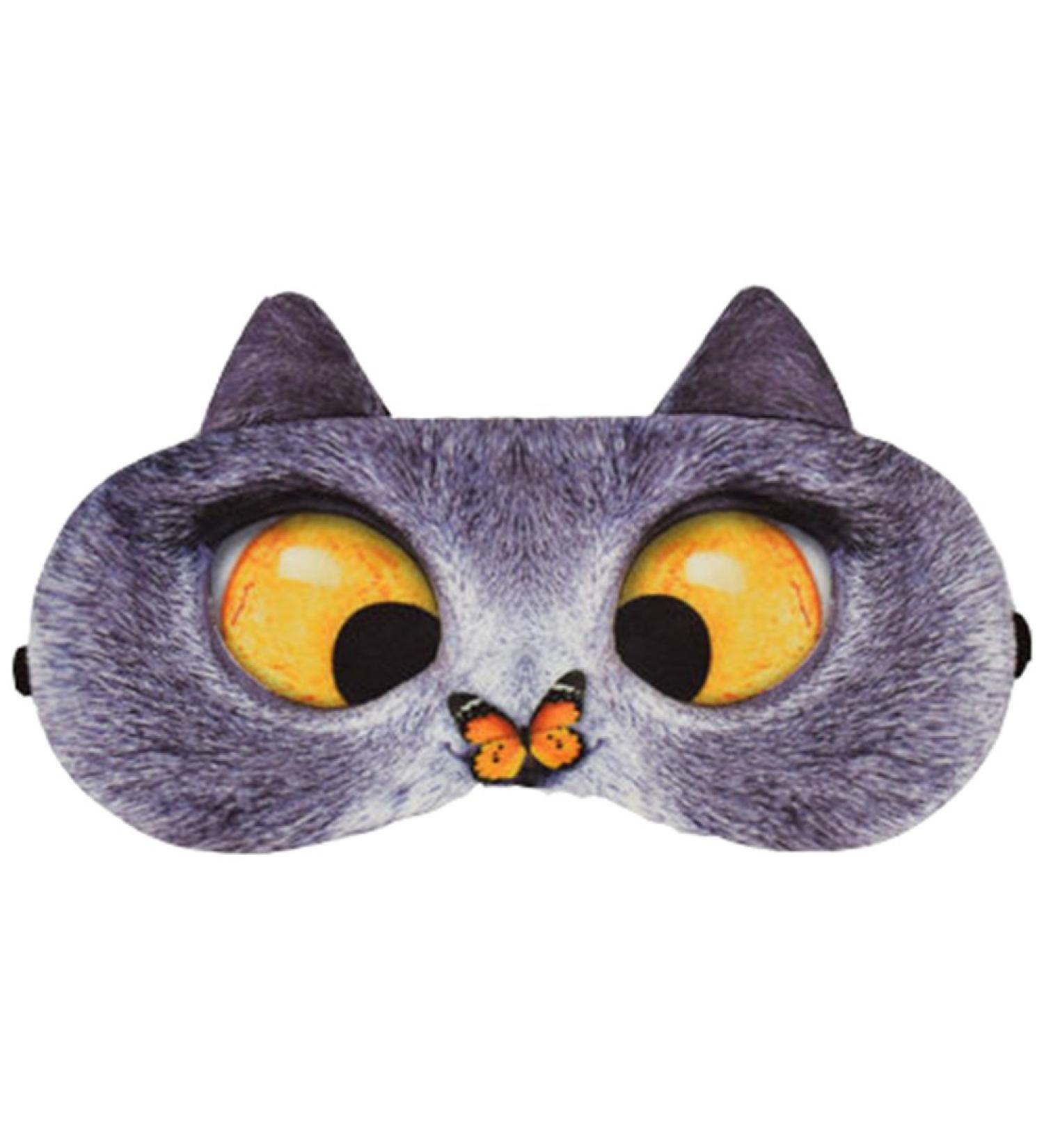Funny Ice Cold Butterfly Cat Eyeshade for Men & Women | Sleep Masks for Ultimate Comfort - Buy Online on GoSupps.com