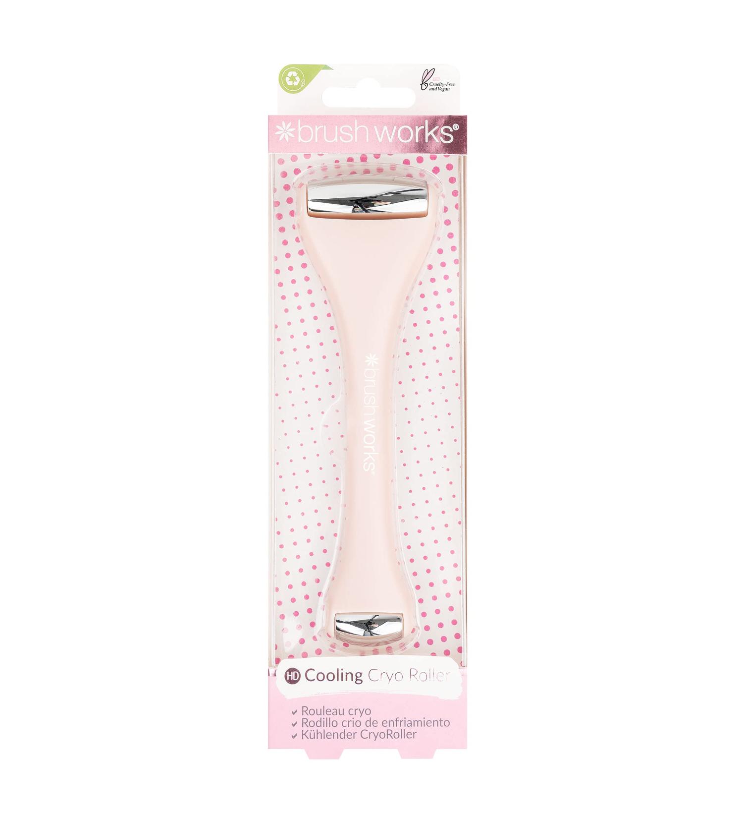 Brushworks Cryo Roller - Pink - Buy Online on GoSupps.com