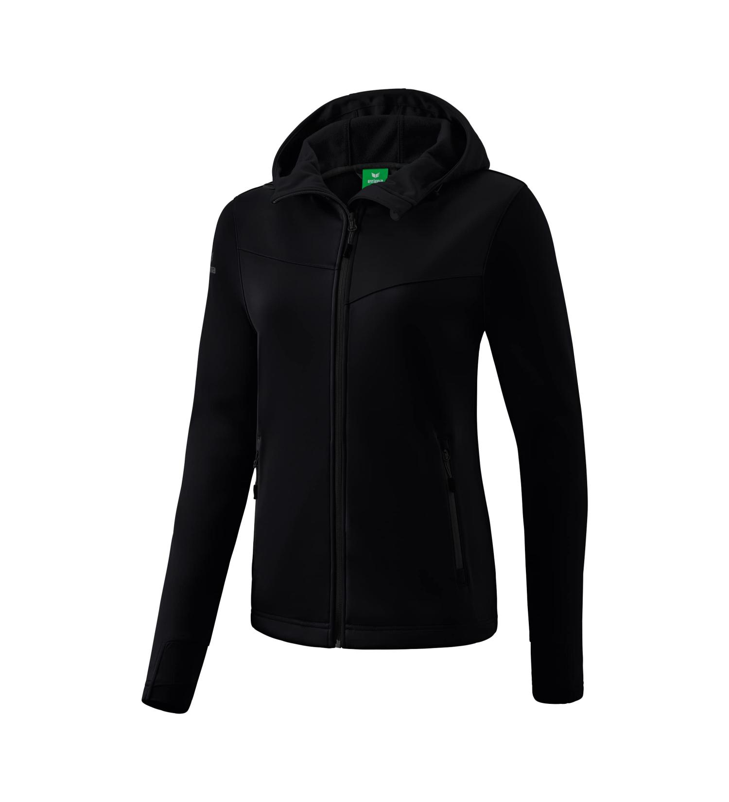 Erima Women's Performance Softshell Jacket 36 Black