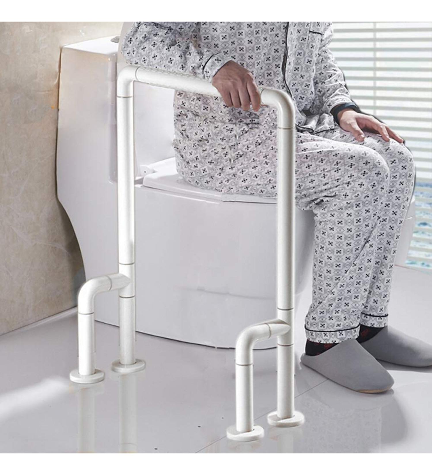 Grab Rail Bathroom Safety Handicap Grab Bar Bathroom Floor Grab Bar Stainless Steel Handrail Bathroom Anti-Slip Safety Grip Handicap Toilet - Buy Online on GoSupps.com