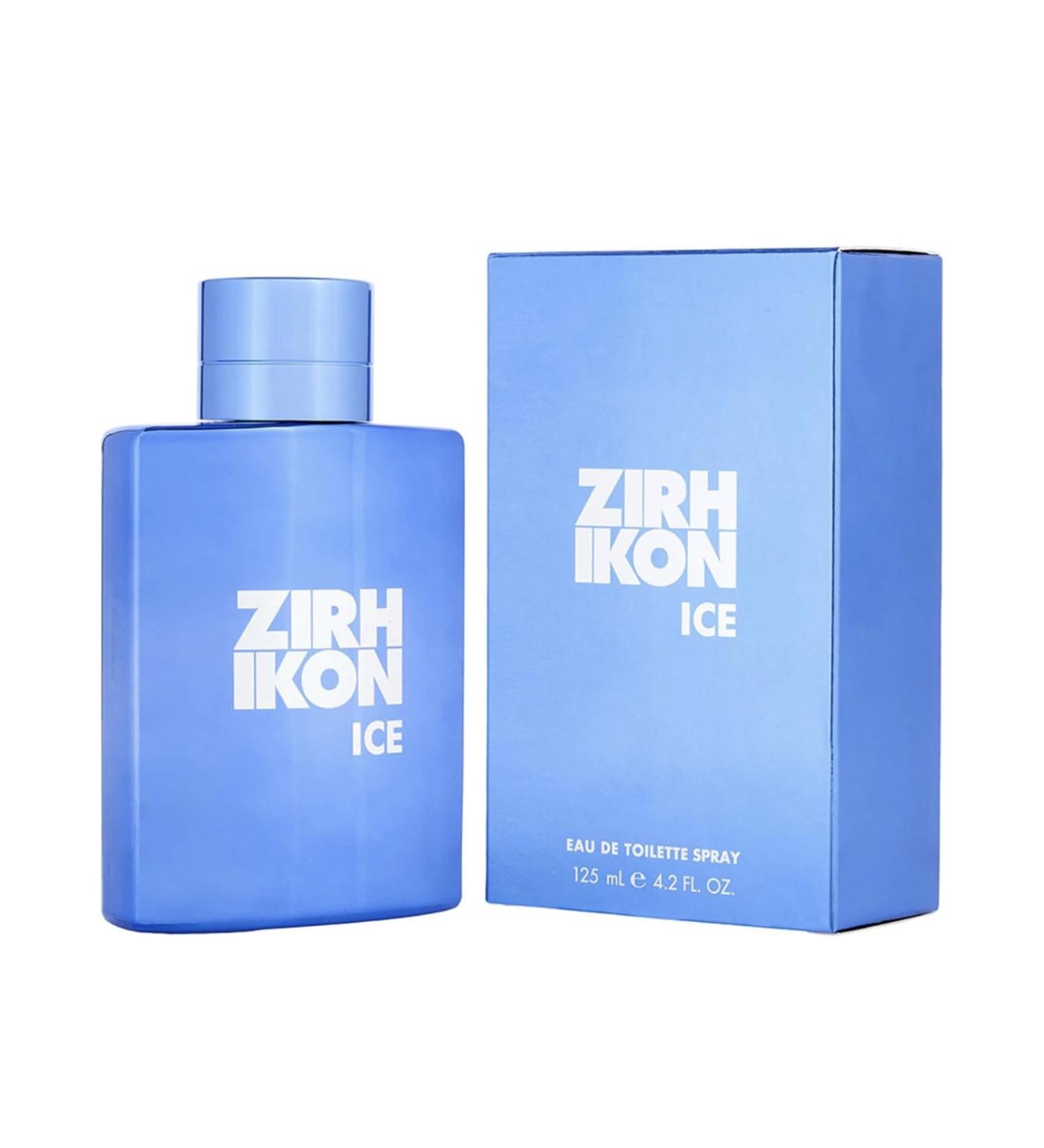 Zirh Ikon Ice Men's Fragrance - Invigorating Blend of Bergamot Grapefruit Lemon and Bitter Orange Spicy Ginger Grounded in Musk Cedar and Amber | Cologne for men | 4.2 fl oz Eau de Toilette