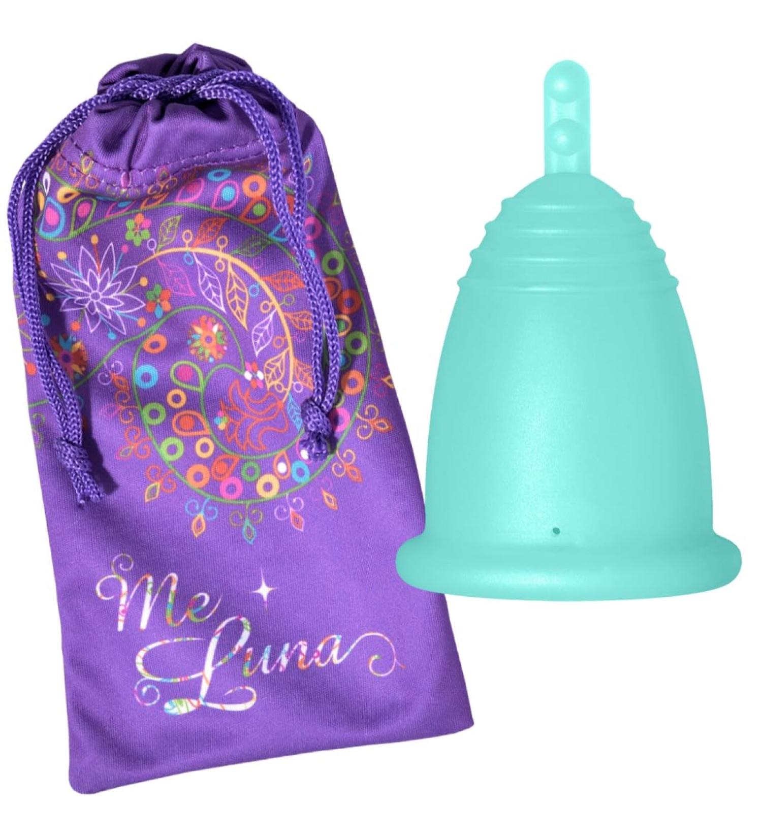 Me Luna Menstrual Cup Classic Handle Mint Size XL Mint 1 piece (1 pack)