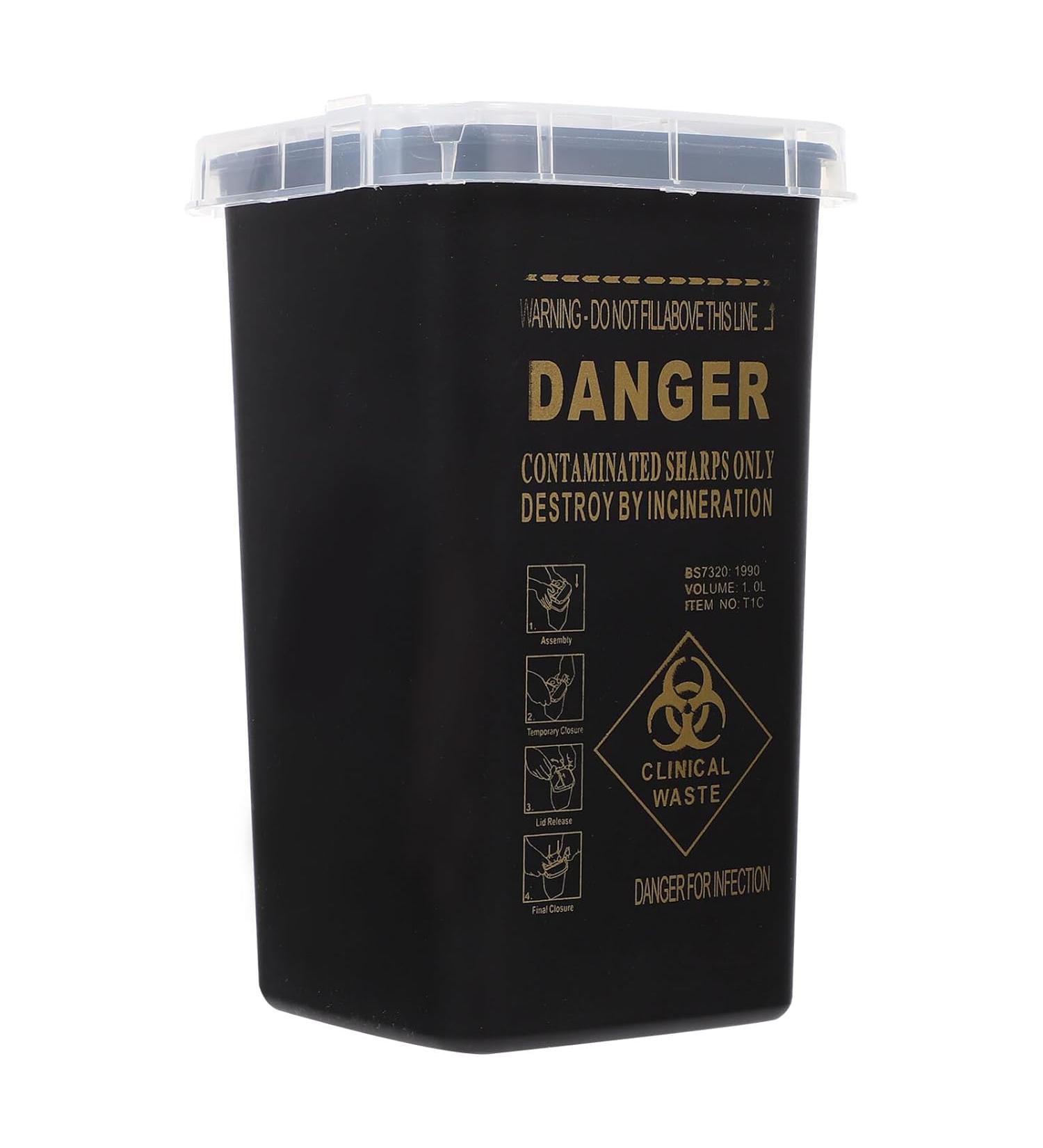 Healifty Blades Dispenser Case | Sharps Disposal Container for Safe and Easy Blade Disposal - Buy Online on GoSupps.com