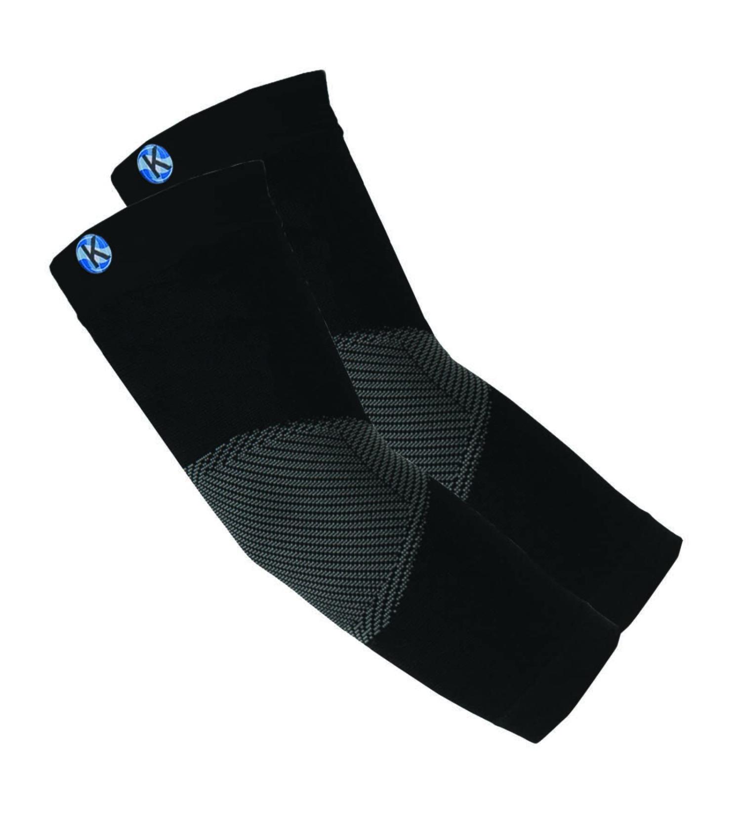 Elbow Brace Compression Support Sleeve for Tendonitis Golfer & Tennis Elbow | Reduce Joint Pain | Arthritis & Bursitis Relief | Black Medium Pair - International Shipping Available - Buy Online on GoSupps.com