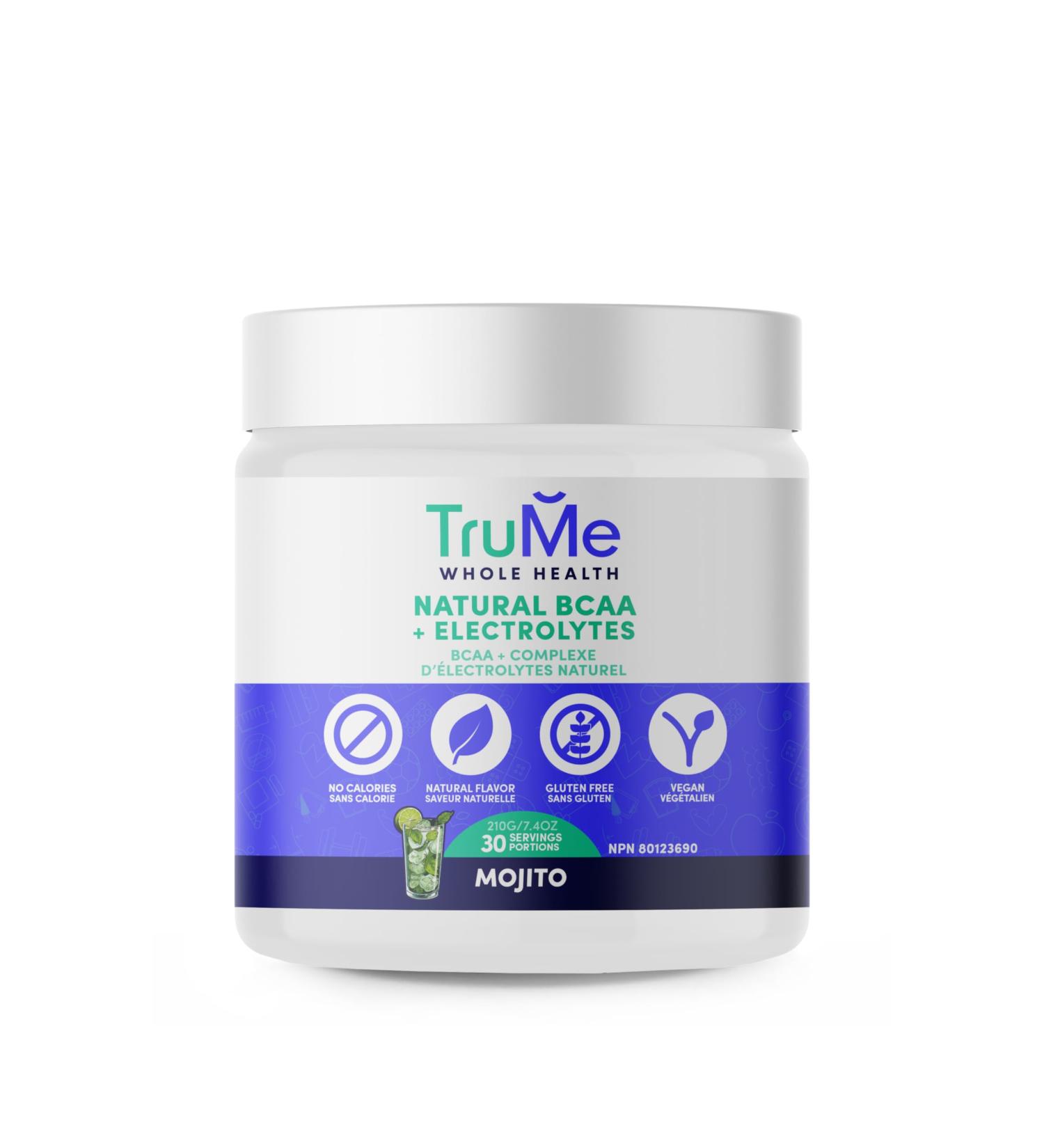 Clean BCAA Powder - Amino Acids Supplement - Mojito - Sugar Free Sucralose Free - Post Workout Muscle Recovery Drink with Amino Acids - Hydrating Electrolyte Powder - 30 Servings - Buy Online on GoSupps.com