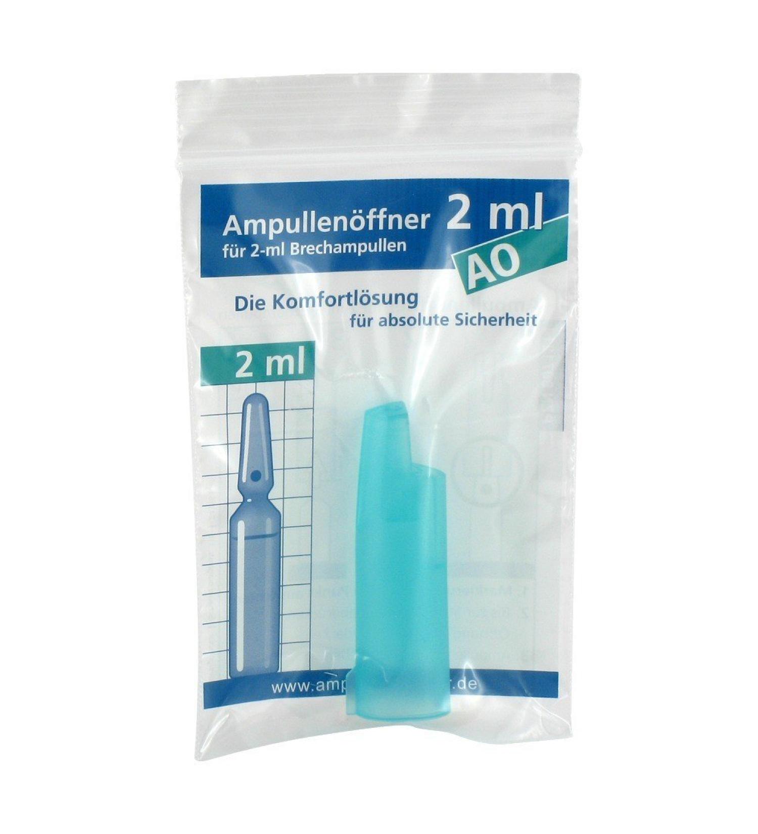 Ampel opener for 2 ml of breaking
