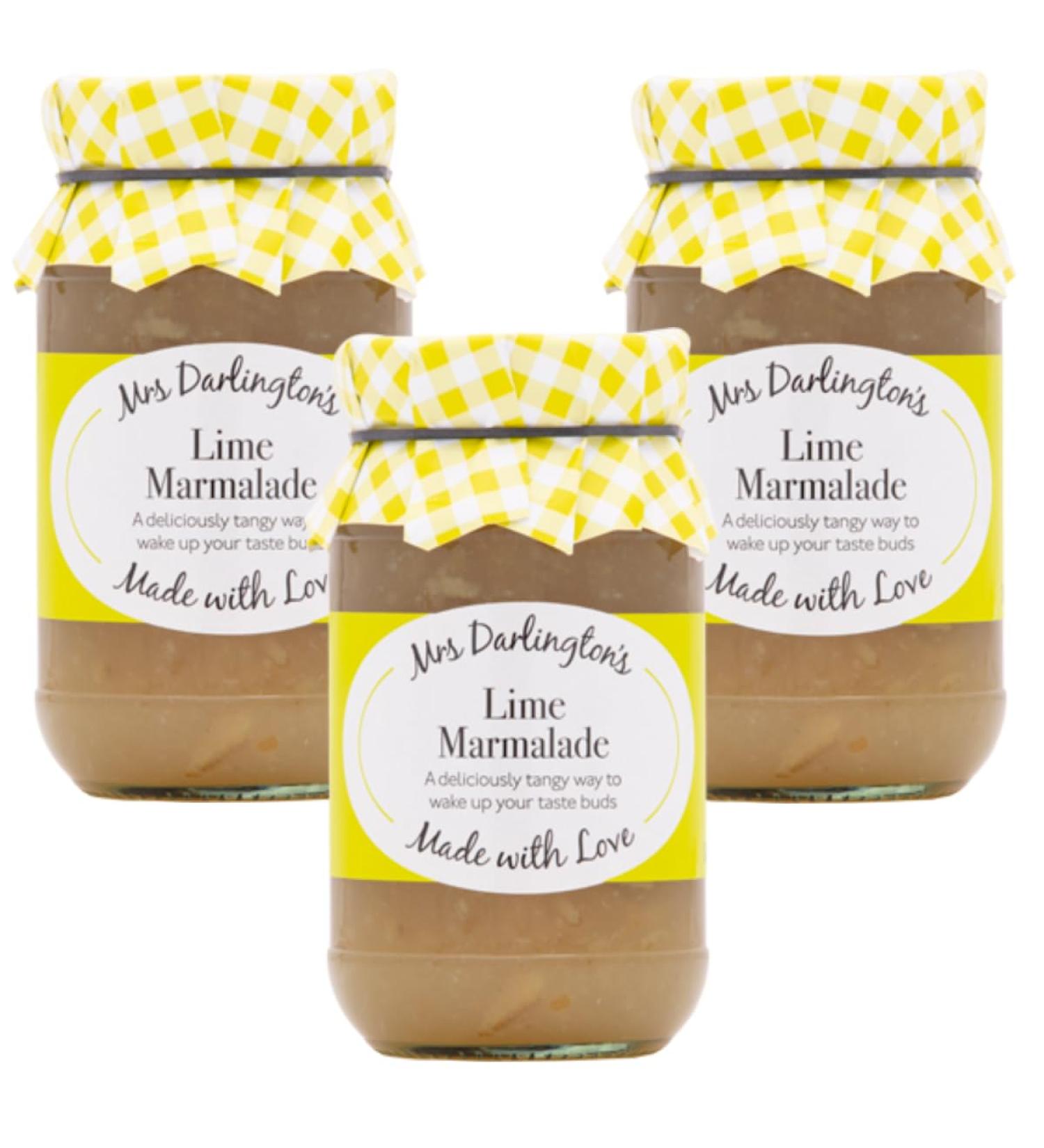 Mrs Darlington's Lime Marmalade - 340g - Pack of 3