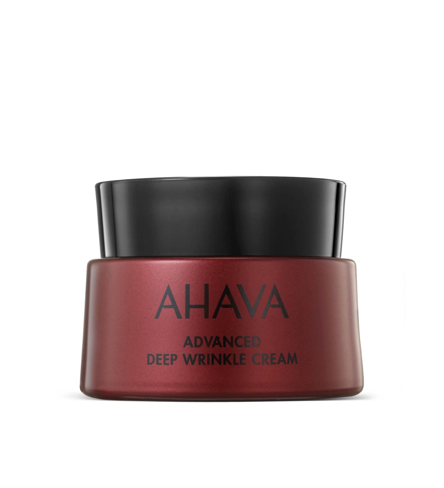 AHAVA Apple of Sodom Deep Wrinkle Cream - Firming & Smoothing Anti-Aging Formula with Osmoter & ATPeptide - 1.7 Fl.Oz - Buy Online on GoSupps.com