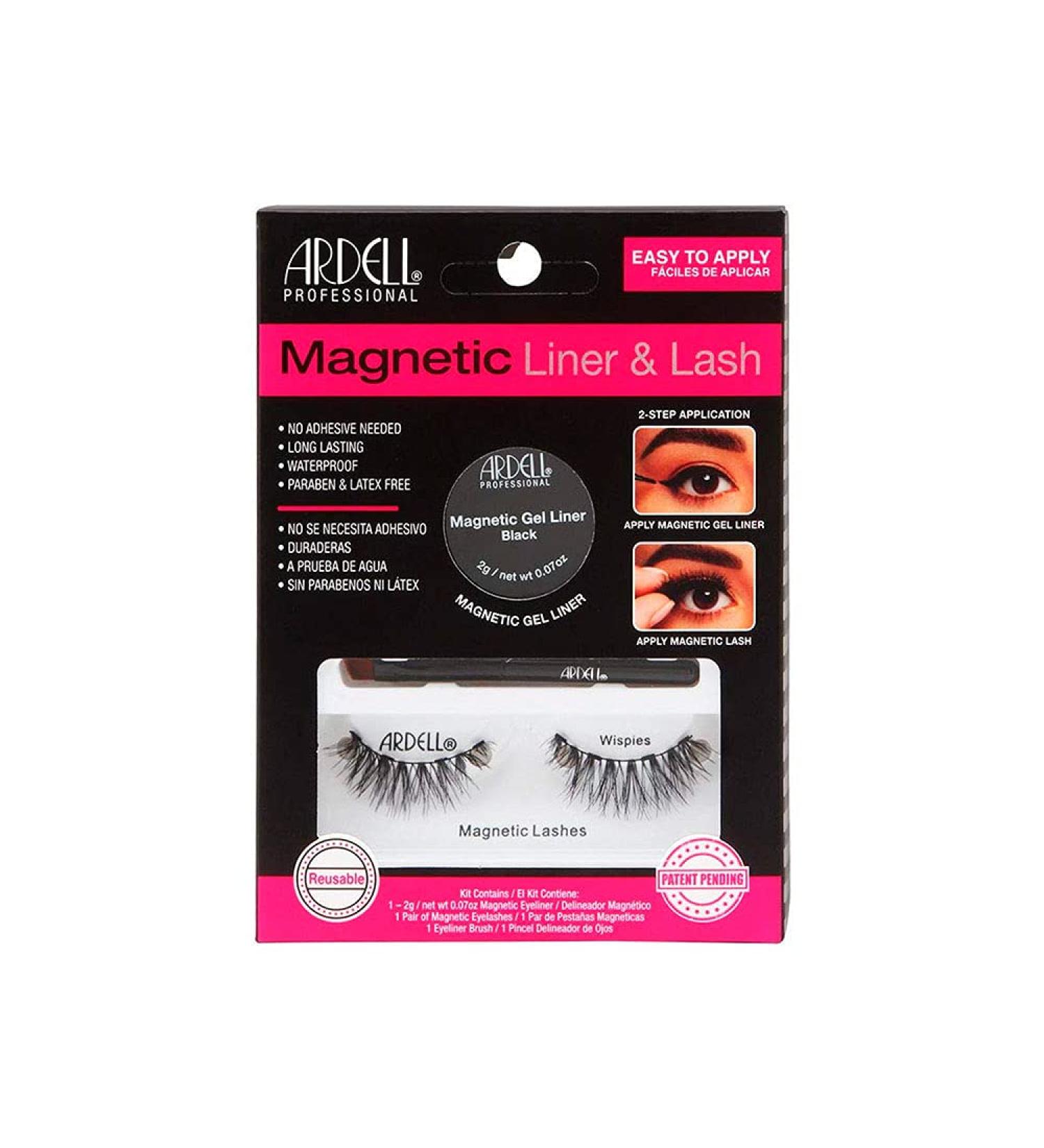 Buy Magnetic Liner & Lash Wispies Long-Lasting Easy Application for Stunning Lashes Worldwide - Buy Online on GoSupps.com