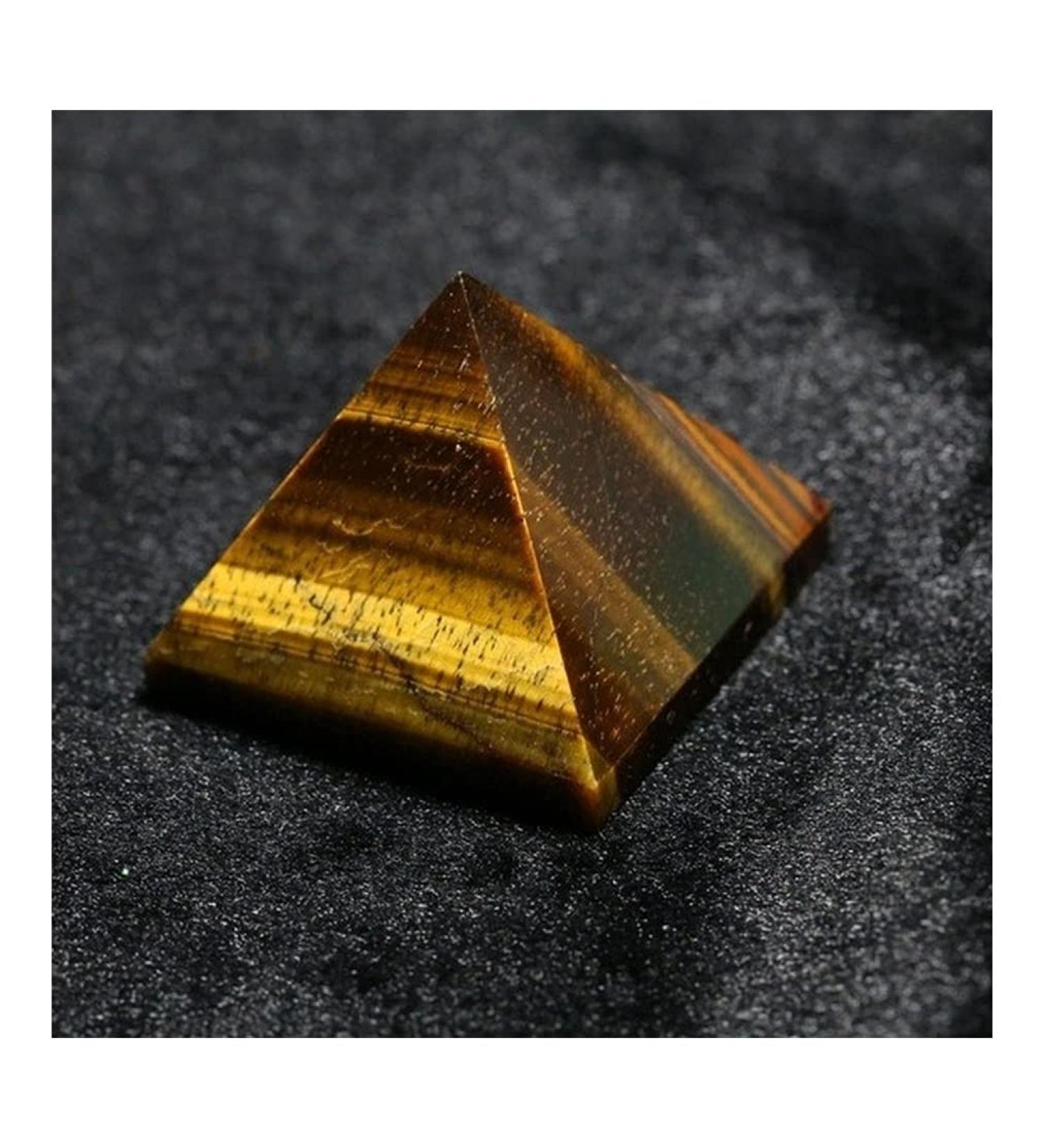 Home Decor Tiger Eye Crystal Quartz Engraved 40mm 1 5 Inch Pyramid Carved Stone Stones Reiki Pendant Reiki ERTEYIN - Buy Online on GoSupps.com