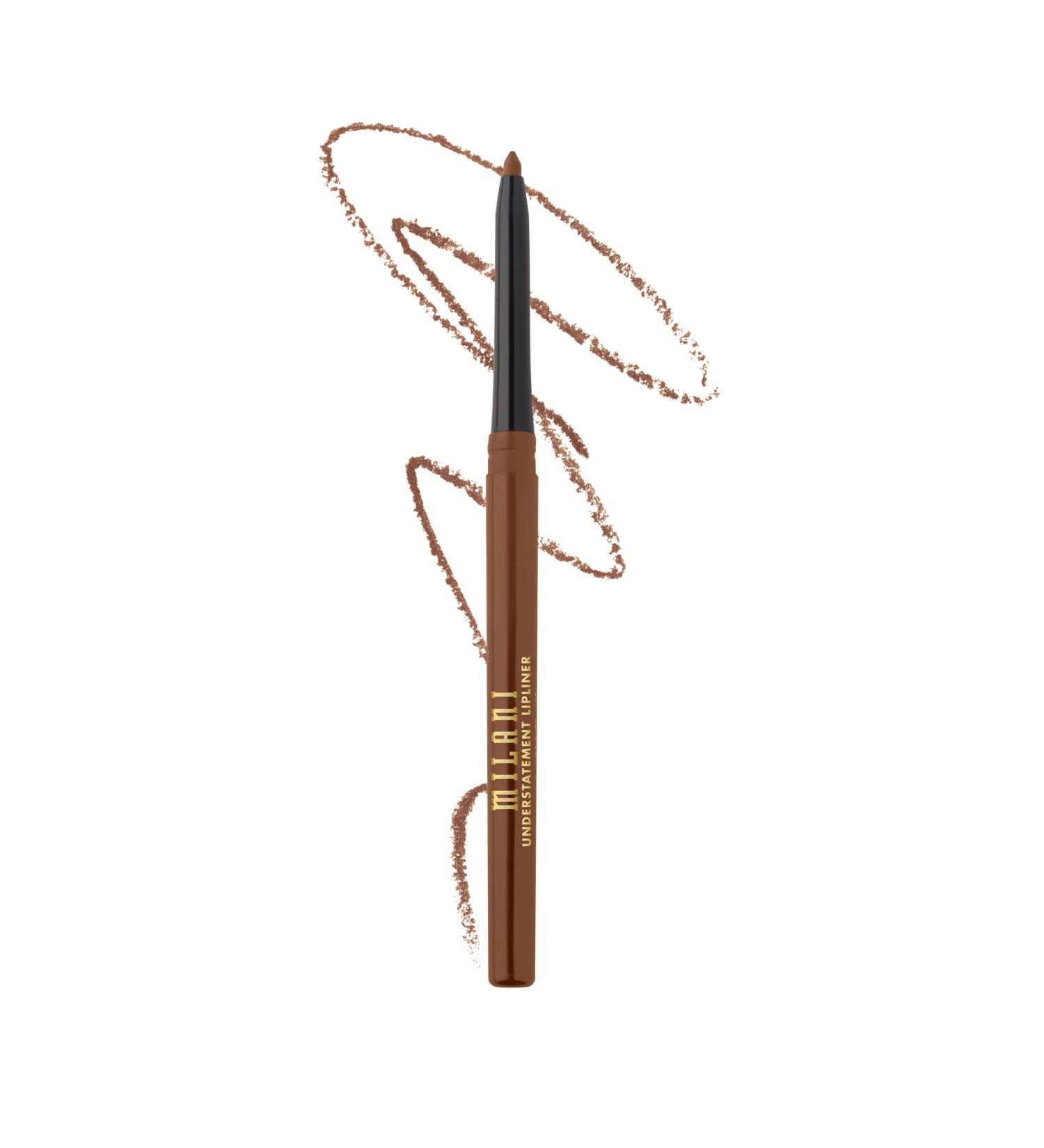 Milani Understatement Lipliner Pencil - Saucy Toffee | Highly Pigmented & Retractable Lip Makeup - Buy Online on GoSupps.com