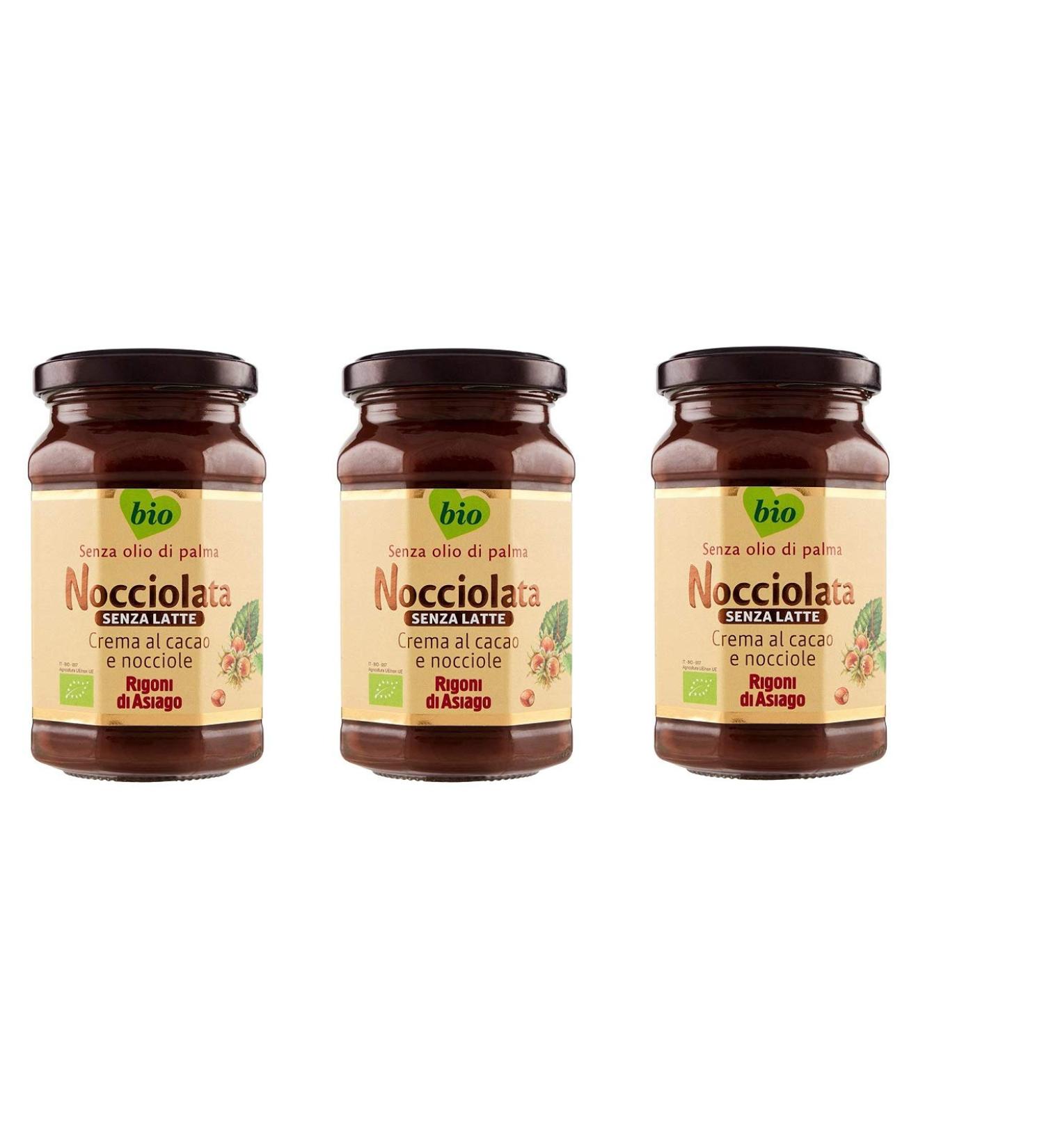 Rigoni di Asiago Rigoni di Asiago Bio Nougat Set of 3 dairy-free bread tarts 270 g