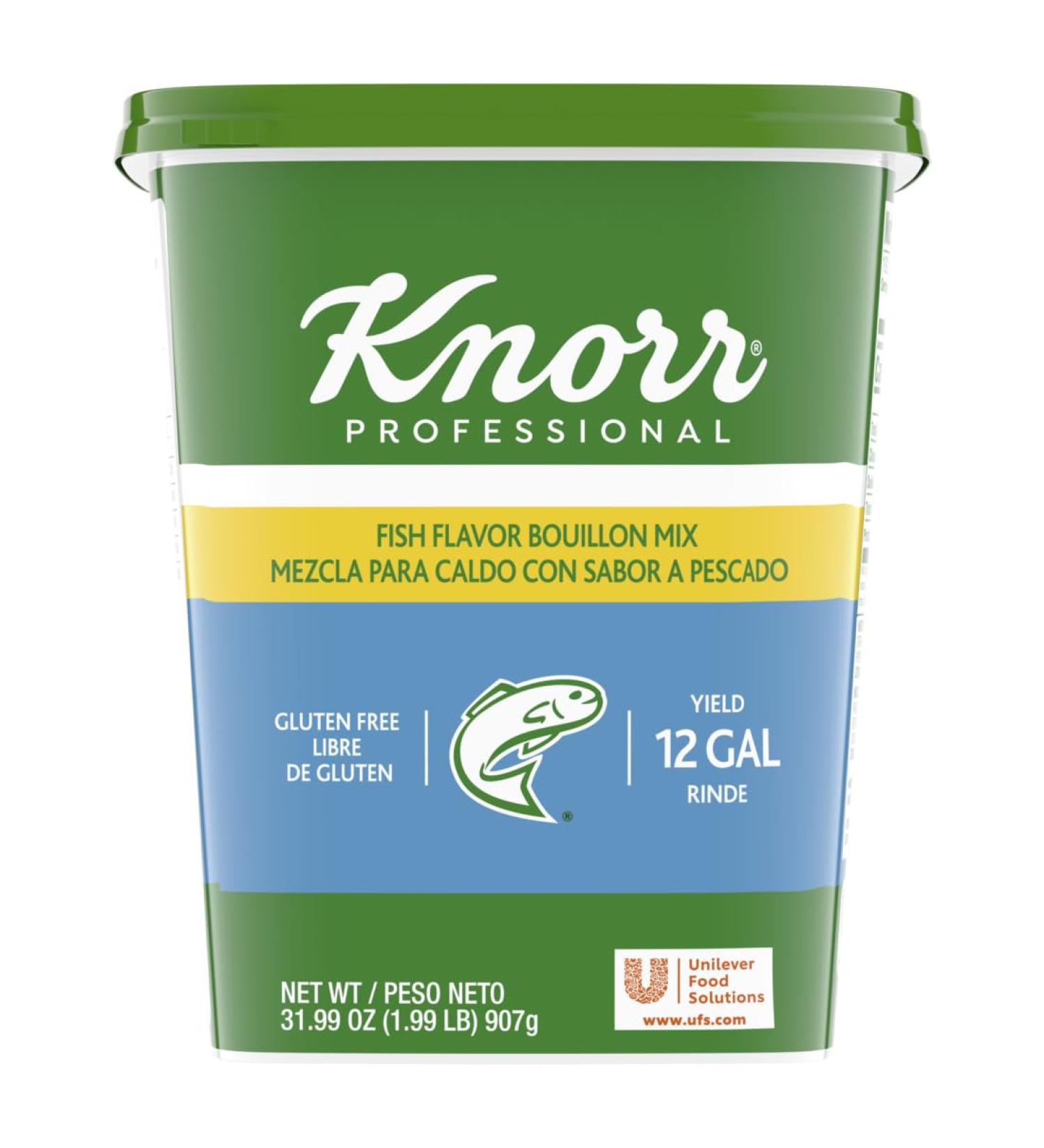 Knorr Professional Gluten-Free Fish Bouillon Base Mix  No Added MSG  0g Trans Fat  1.99 lb (Pack of 6) - Buy Online on GoSupps.com