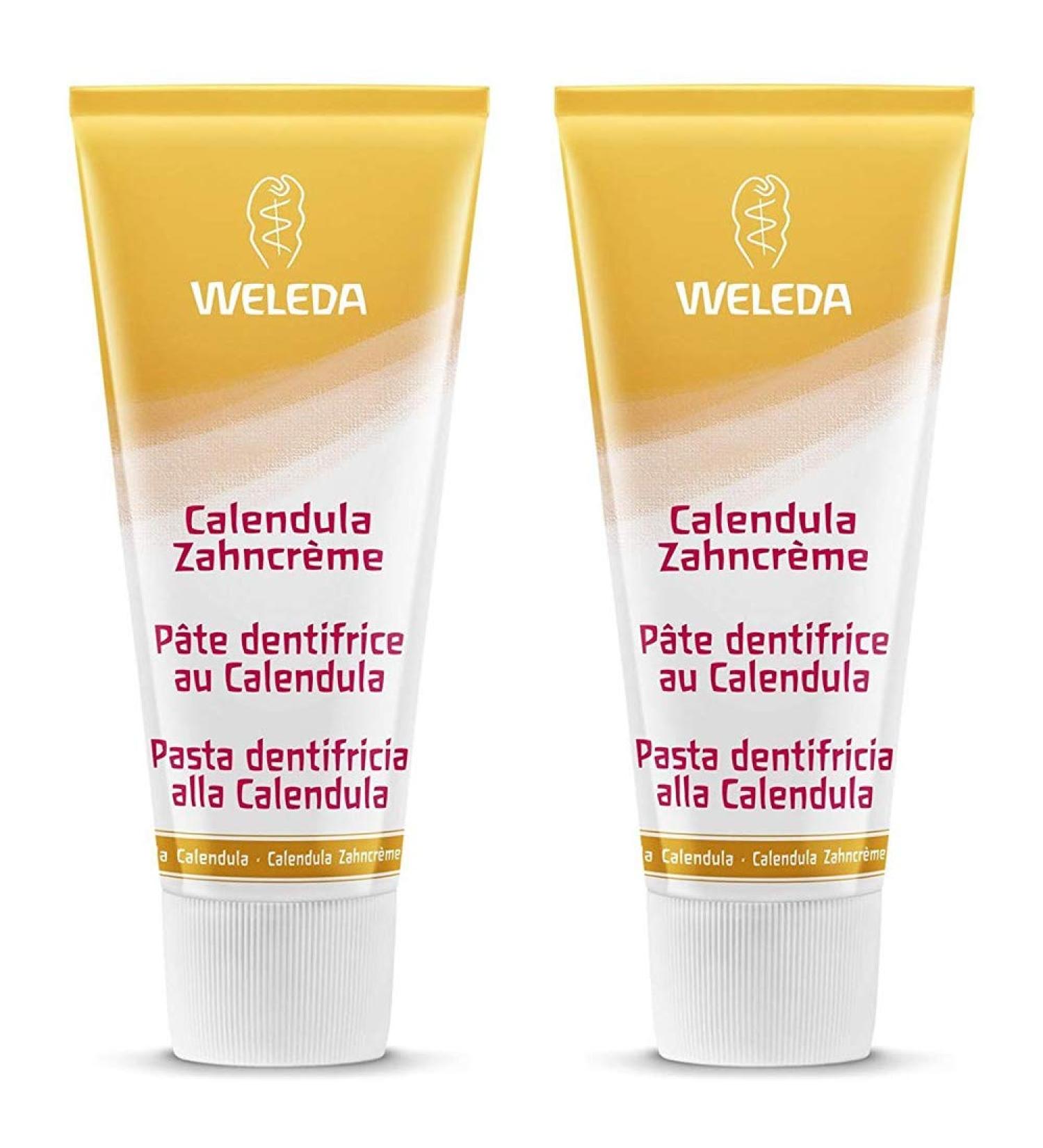 Weleda Calendula Toothpaste 75 ml - Pack of 2