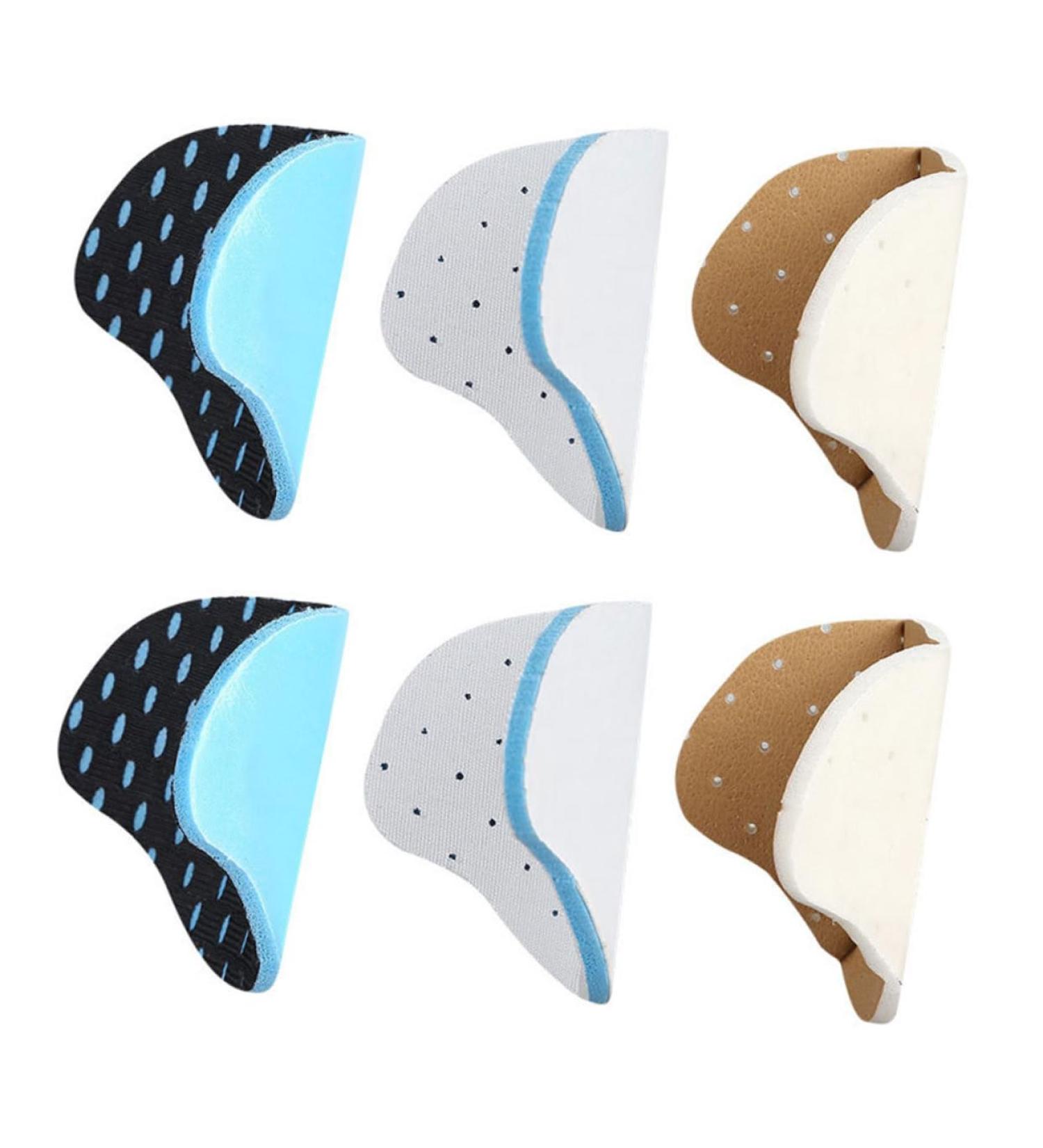 FRCOLOR 3 Pairs Sneaker Heel Stickers | Heel Grips & Cushions for Loose Shoes | Silicone Gel & PU Leather Pads | International Shipping Available - Buy Online on GoSupps.com