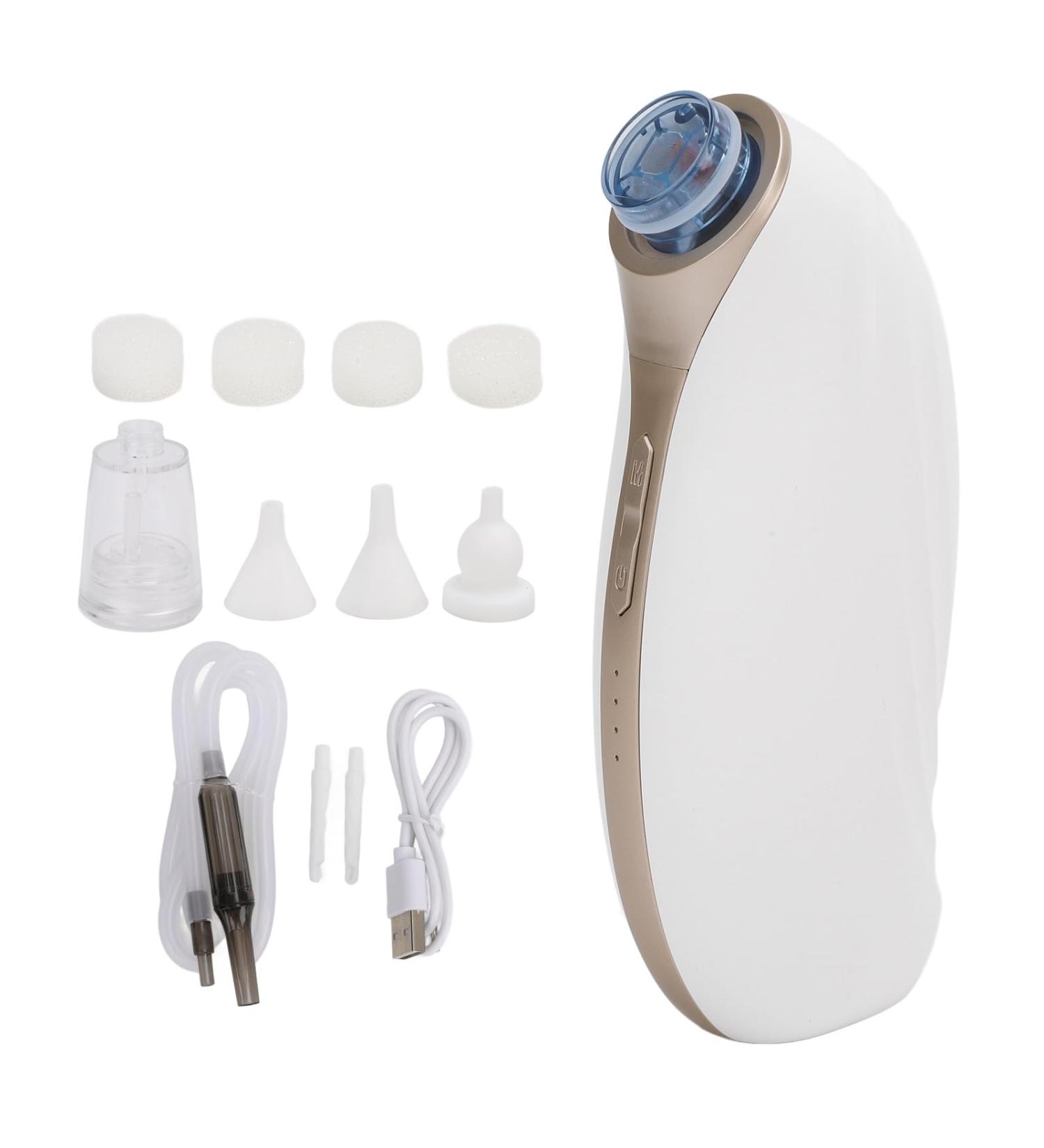 Keenso Ear Wax Remover Ear Vacuum Wax Remover 3 Level Suction with Noise Reduction Rechargeable Cleaning Kit - Buy Online on GoSupps.com