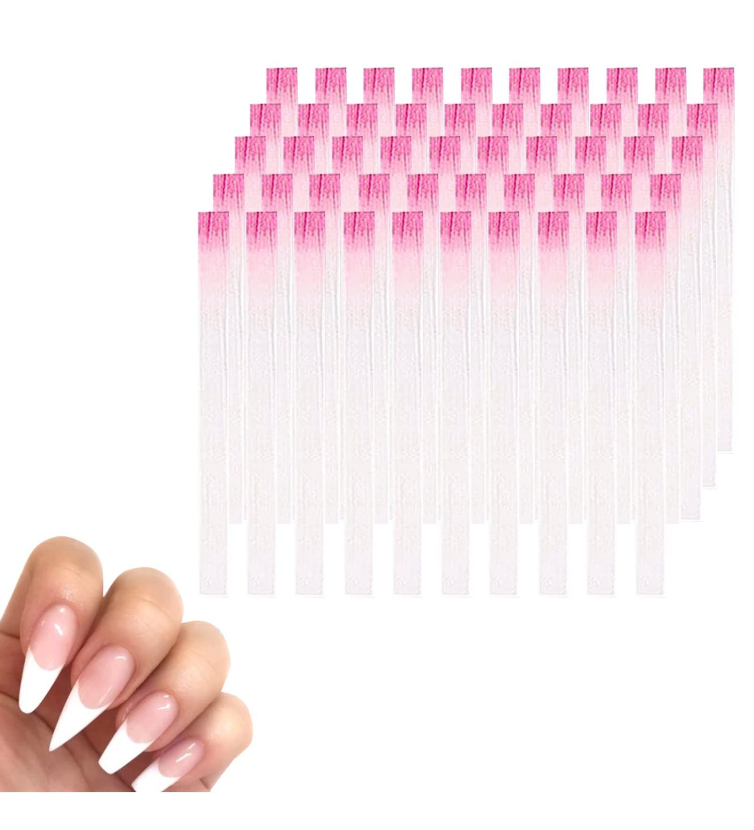 Premium Nail Extension Glass Fiber Kit - 100PCs for DIY Nail Art & Manicure | Fiberglass Stripes & Accessories - Buy Online on GoSupps.com
