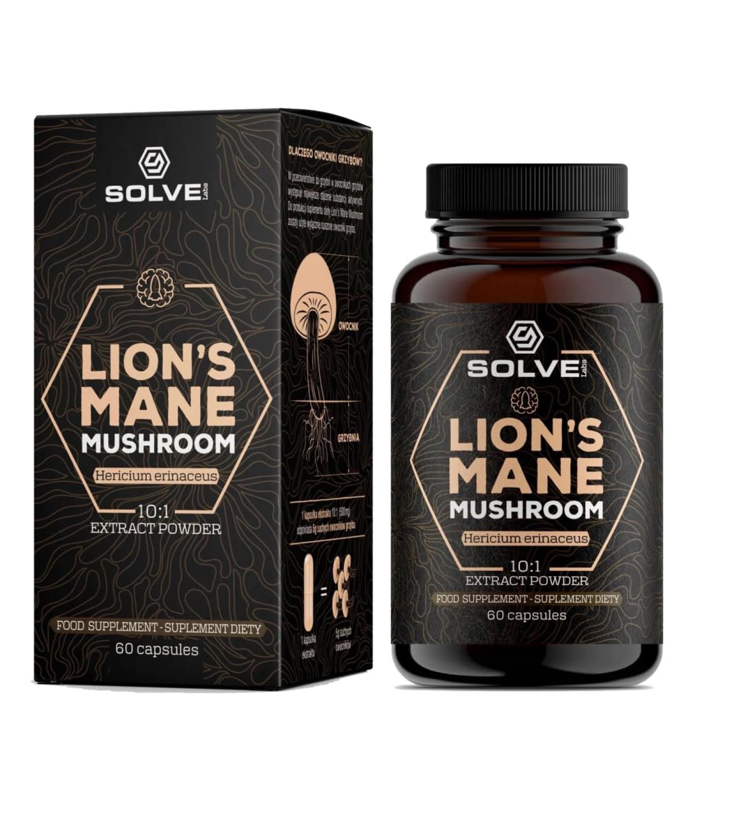 Lion's Mane Capsules 60 units - Buy Online on GoSupps.com