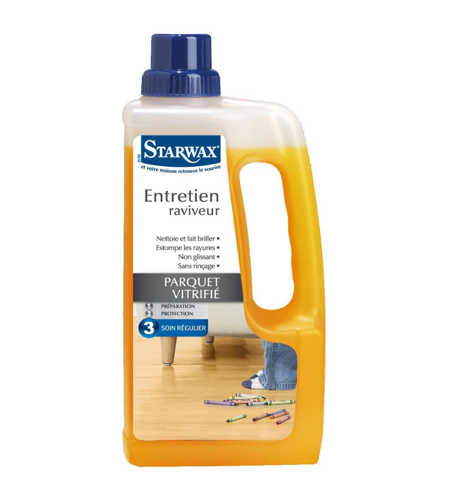 Starwax - Reviving vitrified parquet maintenance / 1 l