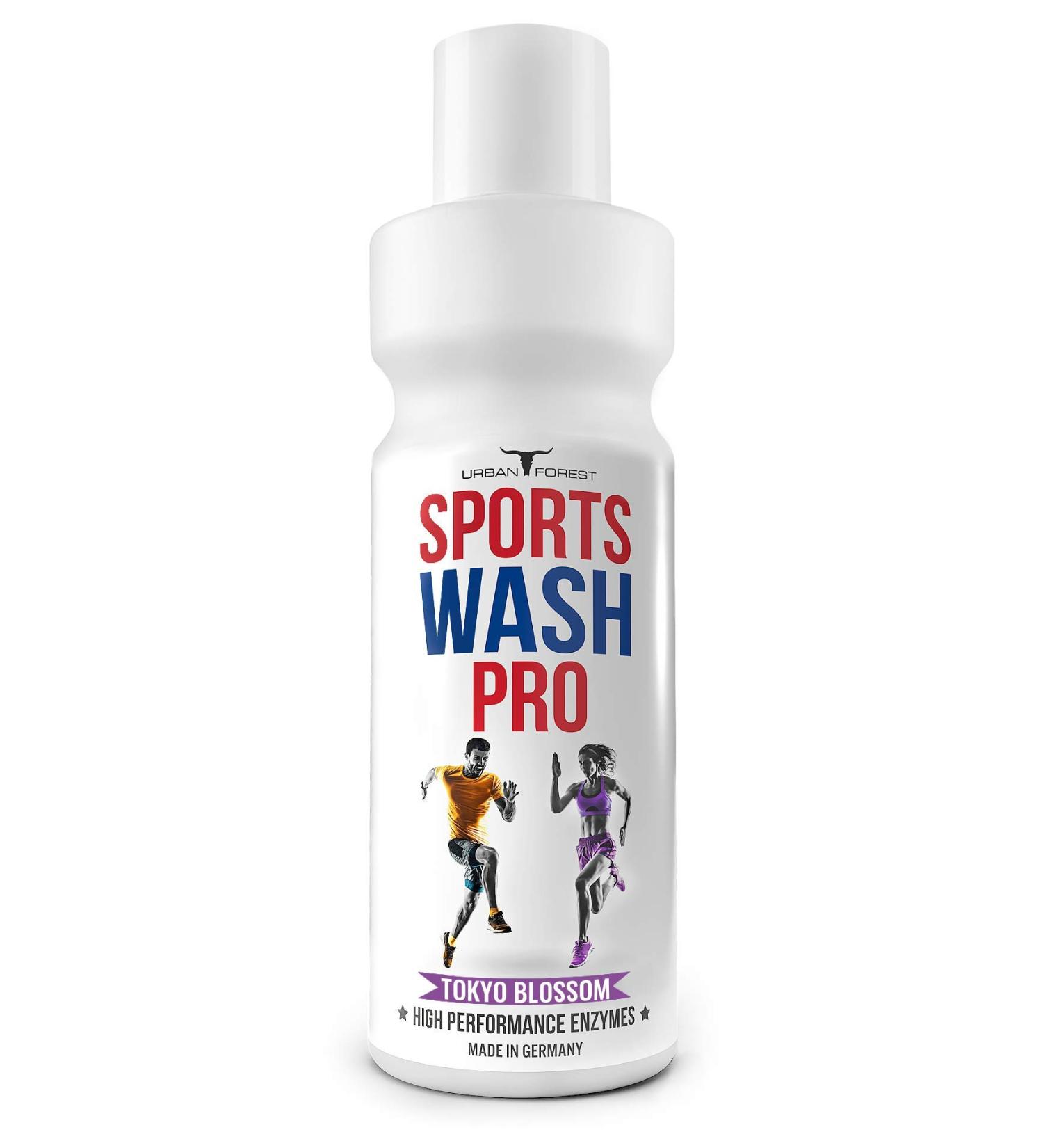 Full Detergent for Outdoor & Sports Clothing - Odor Remover | Microfiber Sports Wash Pro | Urban Forest (1L) - Tokyo Blossom - Best for Activewear - Buy Online on GoSupps.com