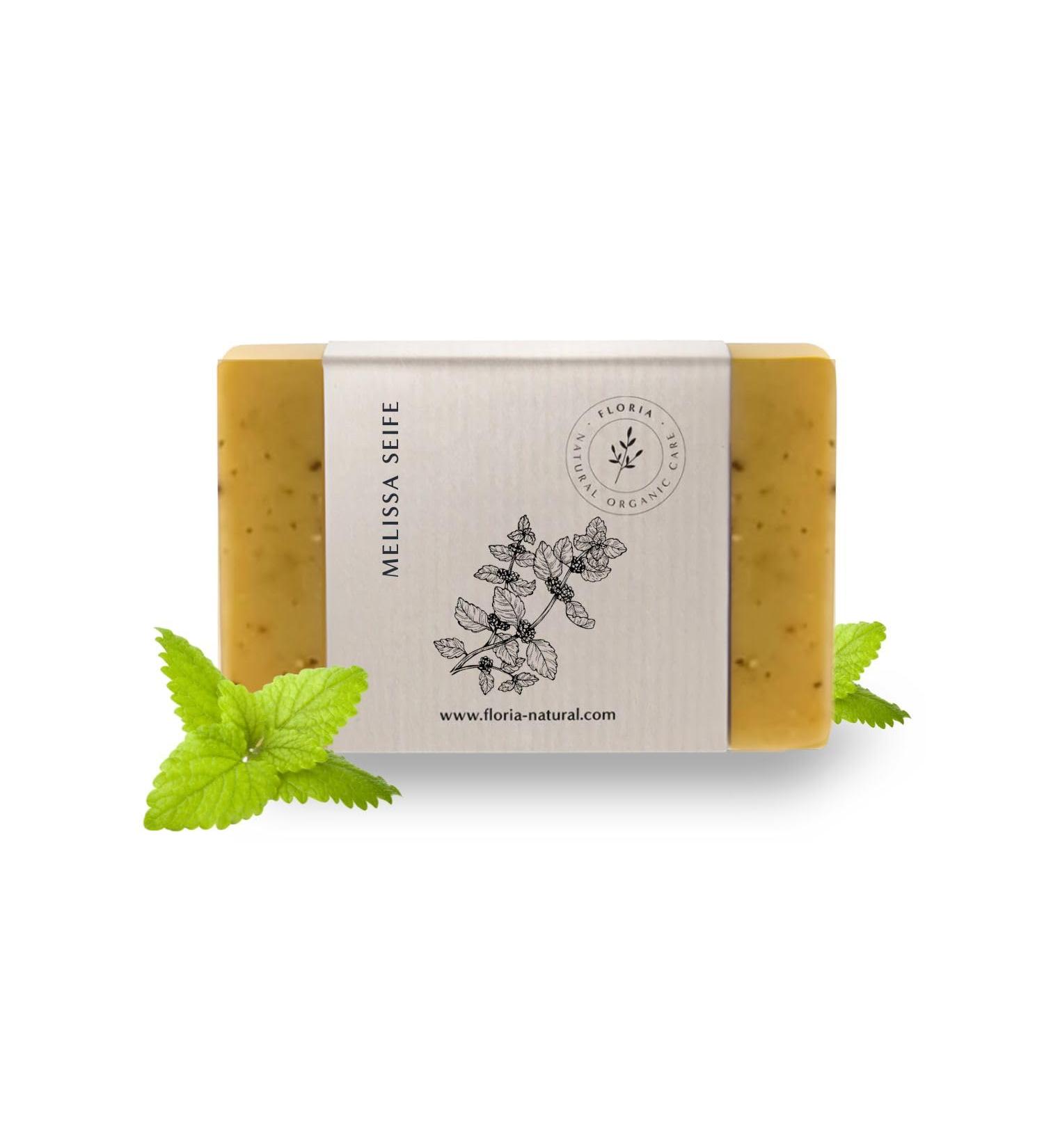 Floria Mélisse I Gentle care based on controlled organic vegetable oils – Olive oil, coconut oil, jojoba oil, shea butter and more | For hair, body, face and hands