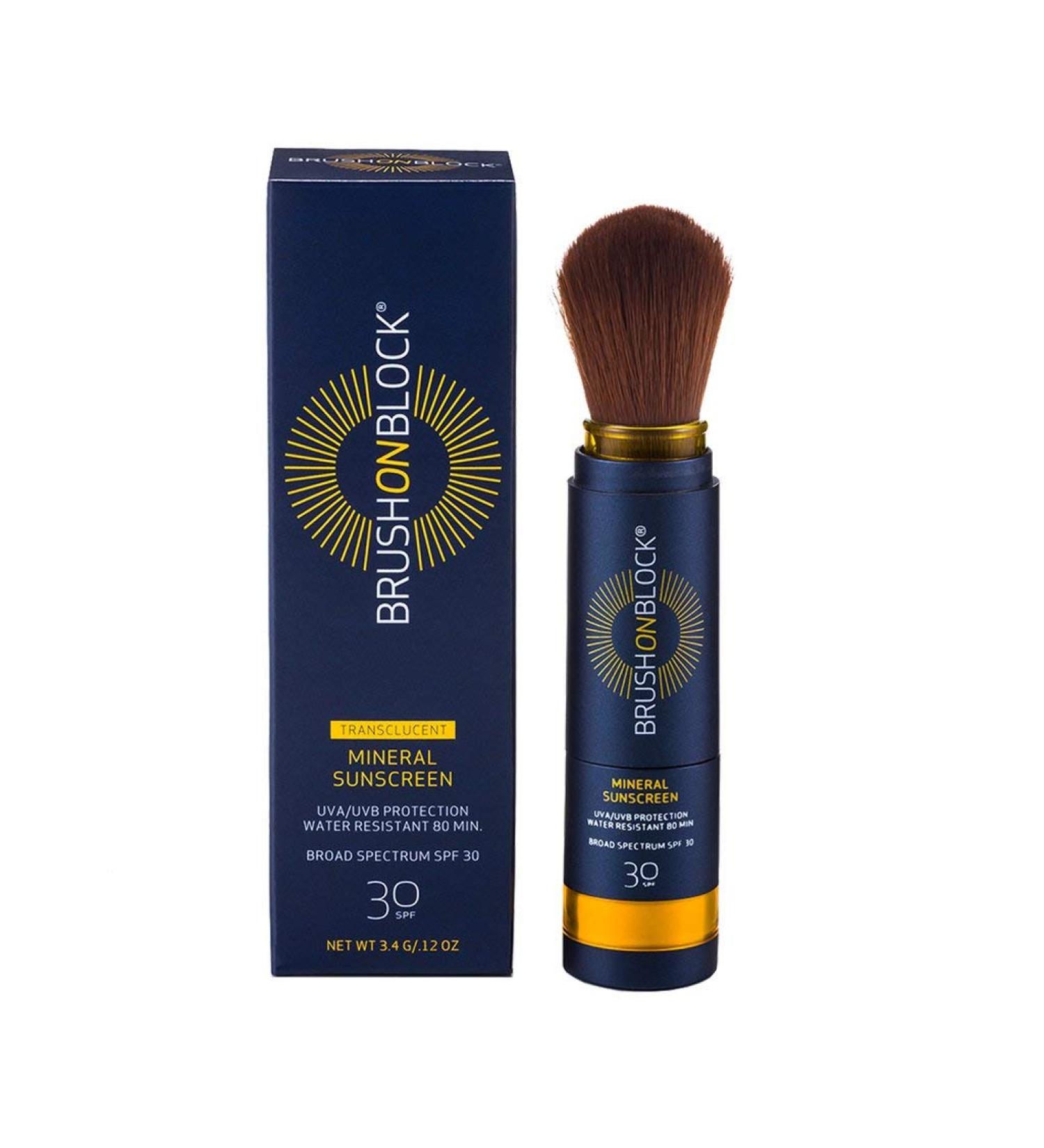 Brush on Block Translucent Mineral Sunscreen 30SPF 3.4g