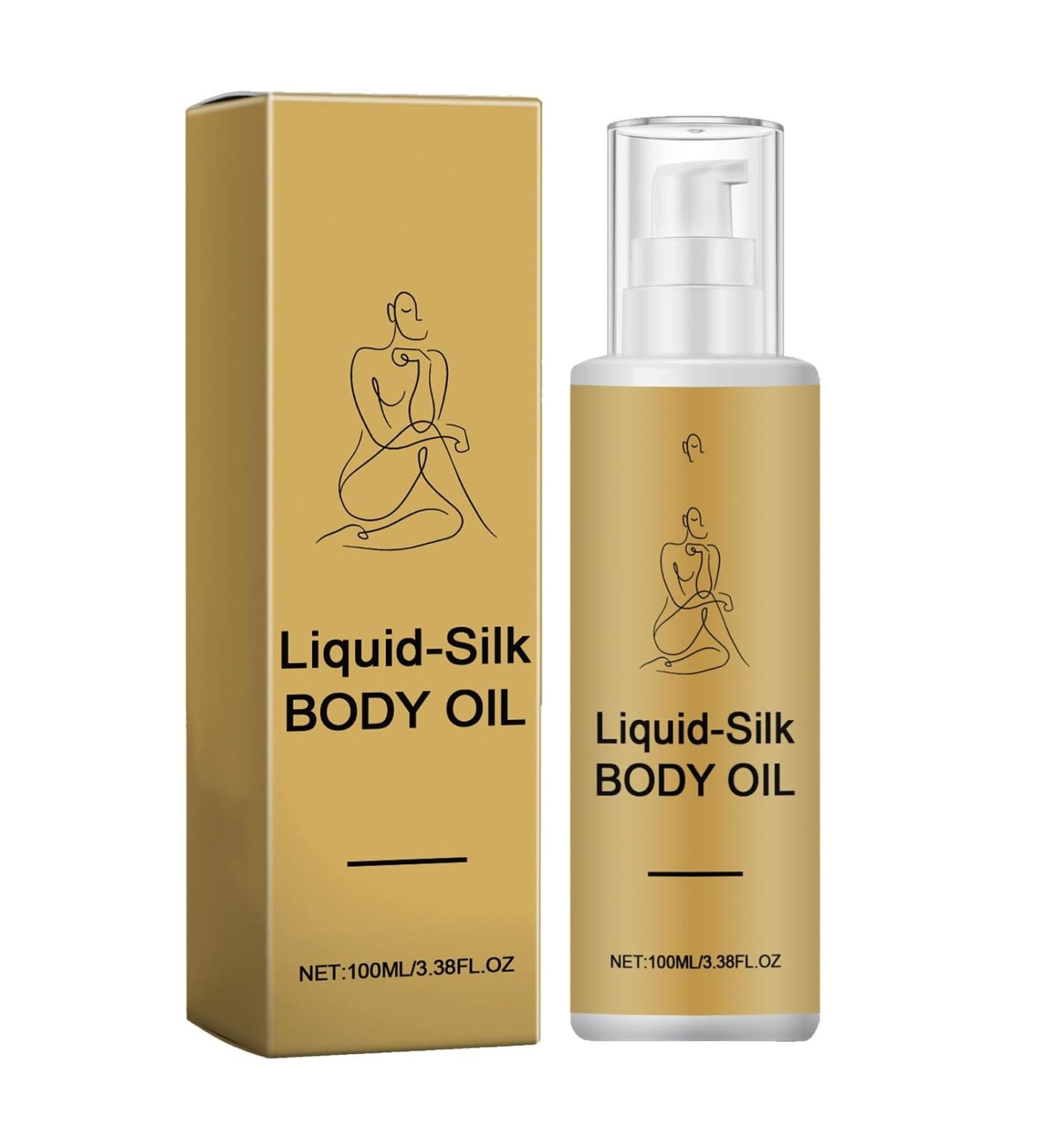 Silk Body Essence Oil Body Essence Oil 100ml Silk Body Essence Oil Silk Body Oil for Anti Wrinkle Anti Wrinkle Body Essence Oil Essence Oil to Smooth Skin Firming Extract Body Lotion - Buy Online on GoSupps.com