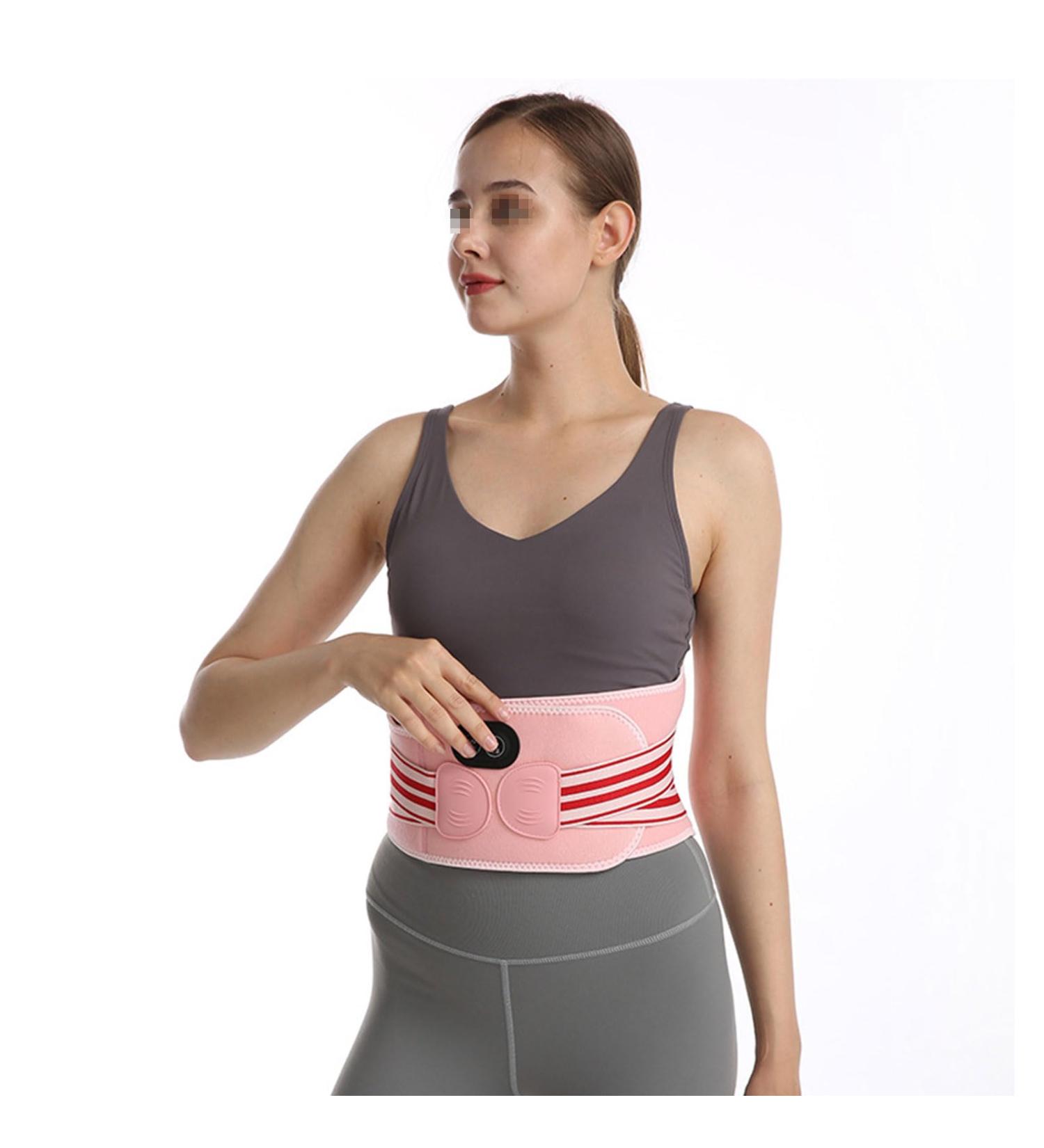 Shaple Electrically Heated Waist Belt - Reusable Pain Relief with 3 Heat Levels for Back Waist Neck Ankle & Knee Support - Buy Online on GoSupps.com