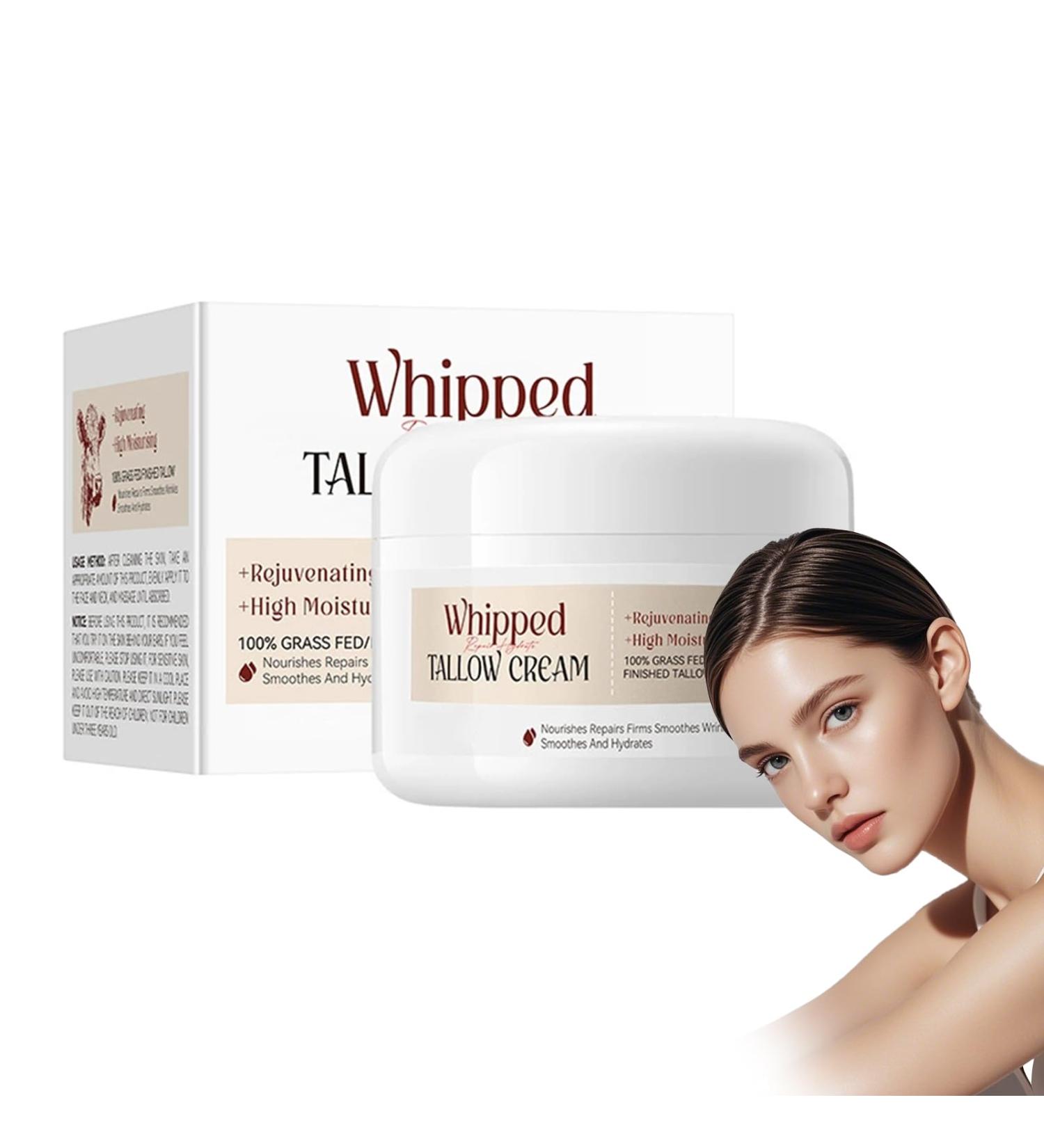 Crsetmyth Rindertalg Balsam 100 G BioRindstalgBalsam Beef Tallow Organic cream Tallow cream for skin Tallow facial moisturizer cream Rindertalg cream pure for skin care of face and body - Buy Online on GoSupps.com