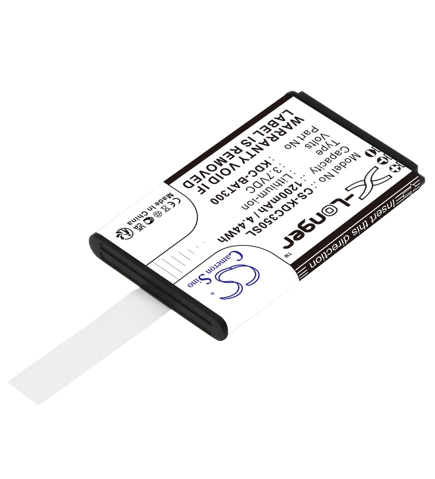 SPANN Battery Replacement for KOAMTAC KDC350CNG - High-Quality 3.7V Rechargeable Battery | International Shipping Available - Buy Online on GoSupps.com