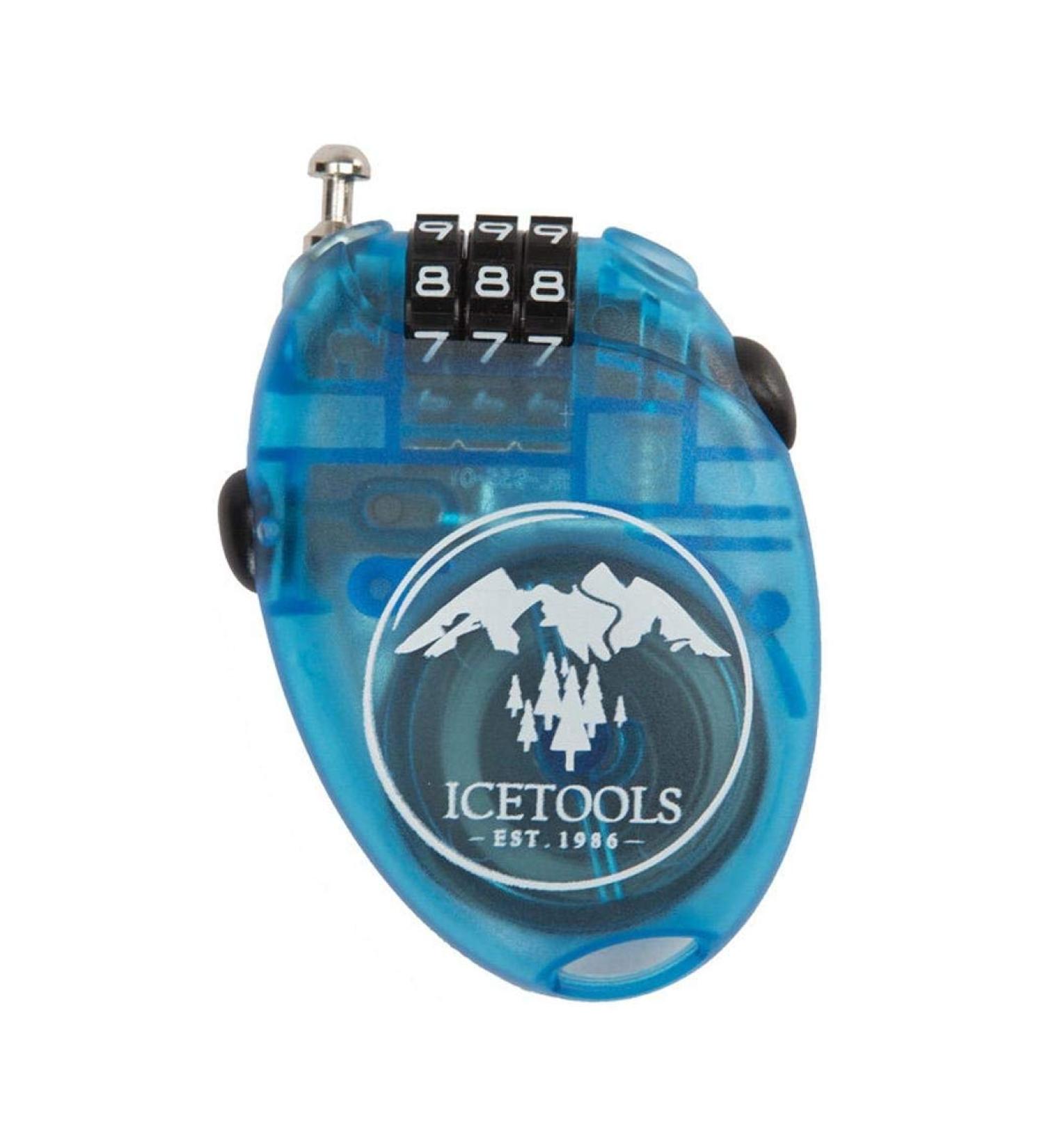 Icetools Leash Mrs. Lock Leash clear blue