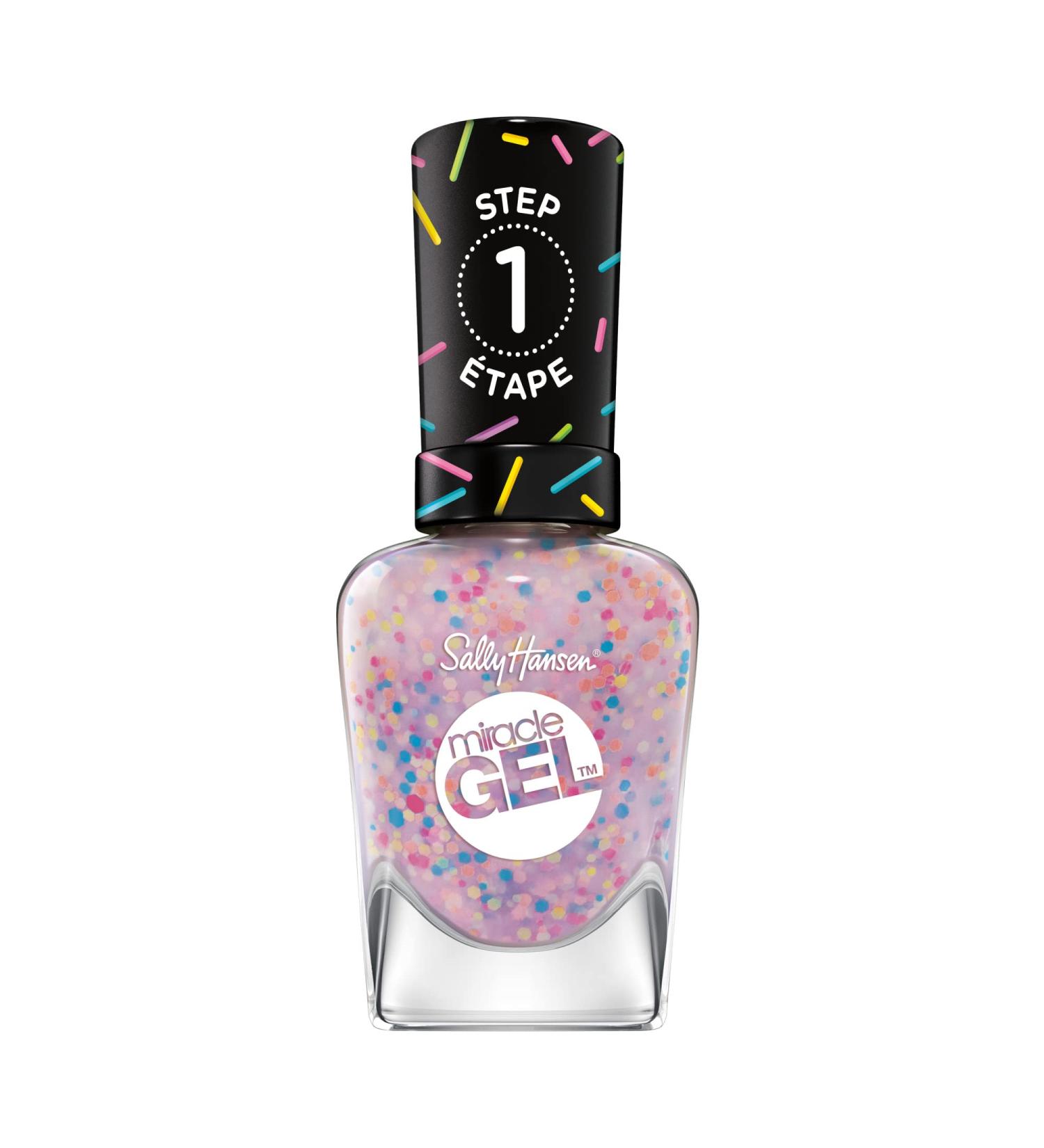 Sally Hansen Miracle Gel Donut Shop Collection Nail Polish - Sprinkle & Spice 0.5 Fl Oz - Buy Online on GoSupps.com