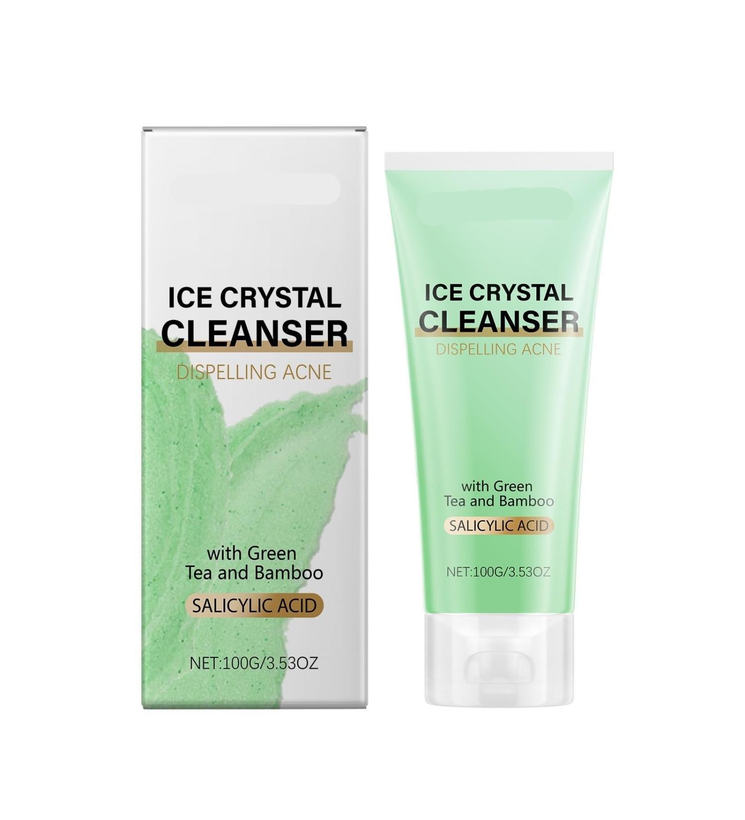 Acne-Fighting Facial Cleanser - Gentle Deep Pore Cleansing Hydrating & Non-Tightening Removes Dirt & Oil For Clear Glowing Skin(2PCS) - Buy Online on GoSupps.com