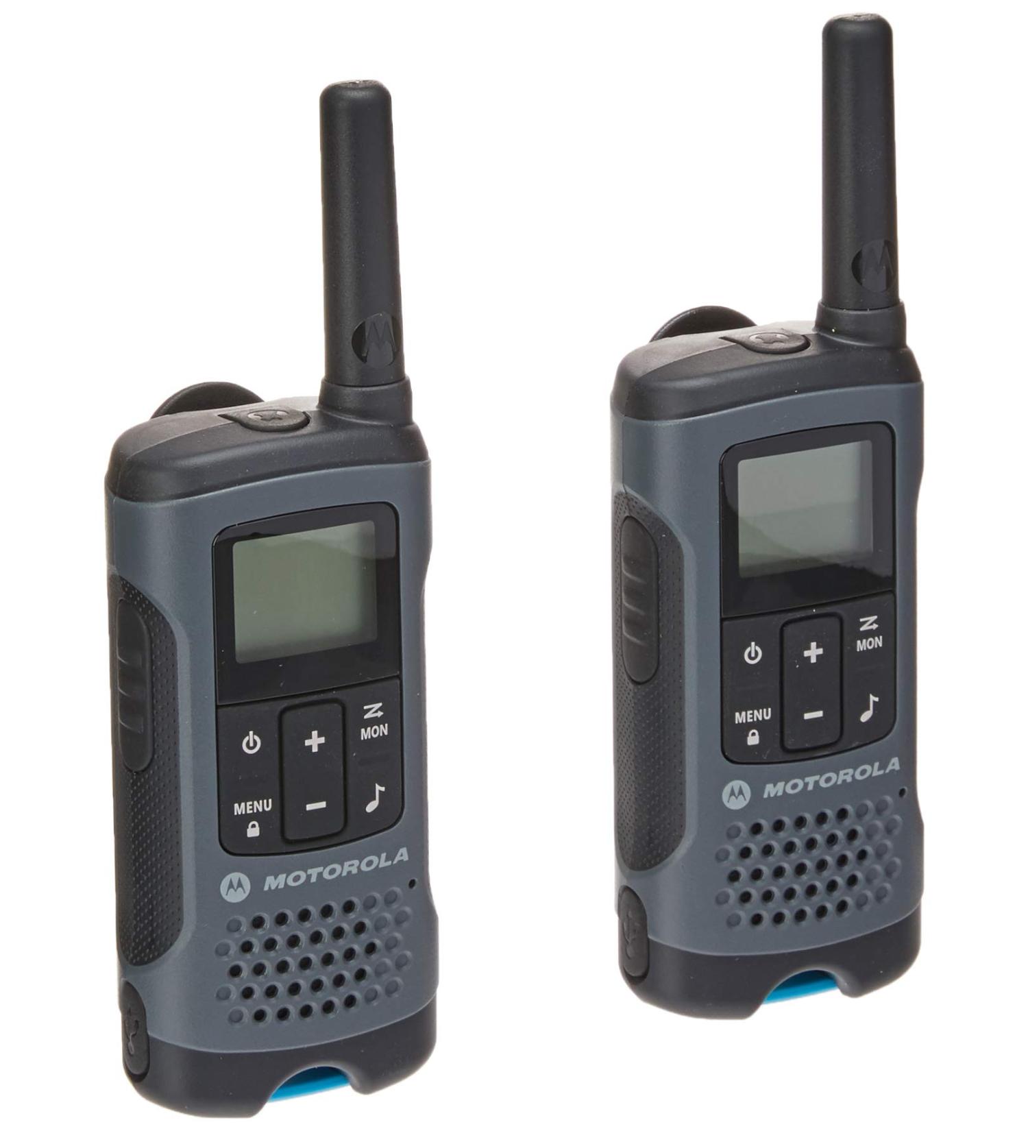 Motorola T200 Talkabout Radio 2-Pack - Grey, Long Range Walkie Talkies - Buy Online on GoSupps.com