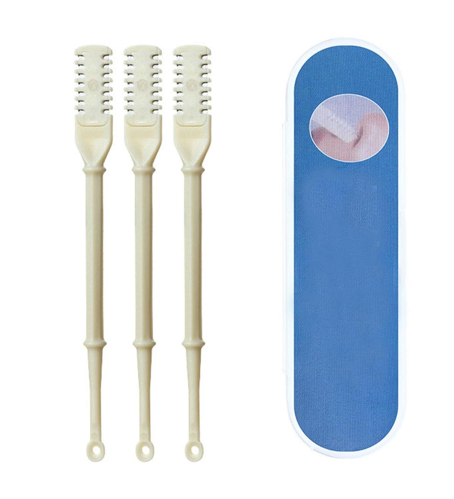 HMYSM Nose Hair Cutter 360 Degree Rotating Nose Hair Trimmer Nose Hair Cutter Double Sided Nose Hair Cutter Nose Manual Nose Hair Trimmer for Women and Men Beige - Buy Online on GoSupps.com