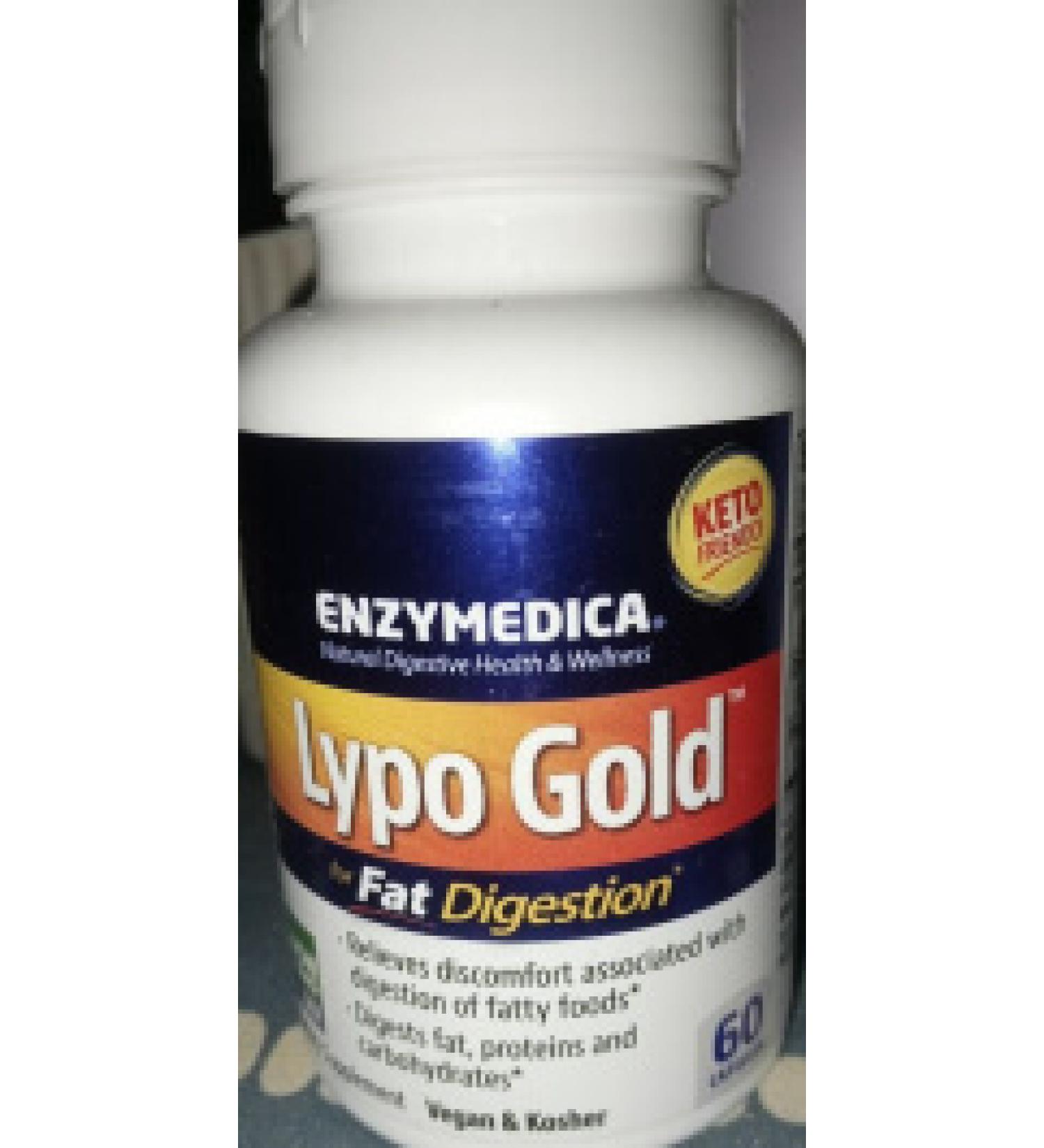  Lypo Gold For Fat Digestion 60 Capsules