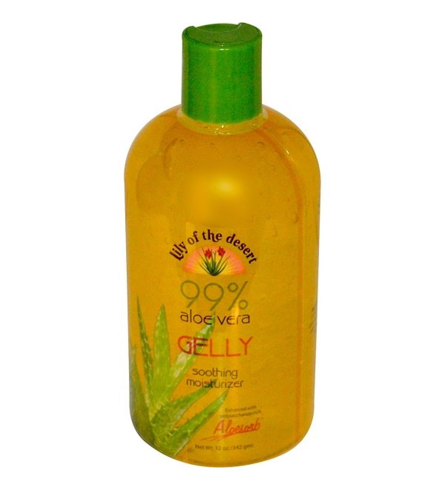 Lily of the Desert 99% Aloe Vera Gelly - 12 oz (342 g) | Soothing Skin Relief - Buy Online on GoSupps.com