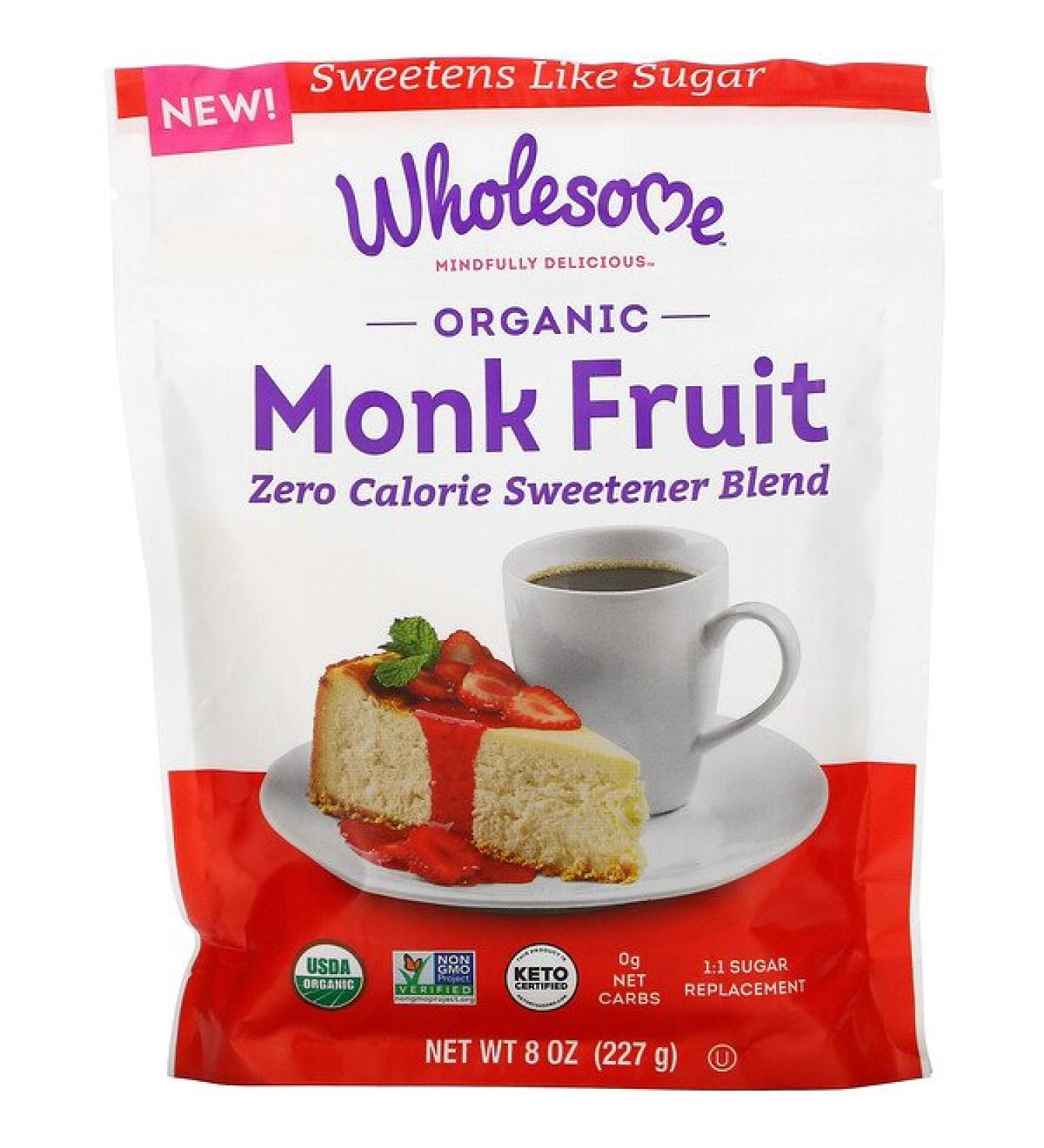 Wholesome Organic Monk Fruit 8 oz ( 227 g)