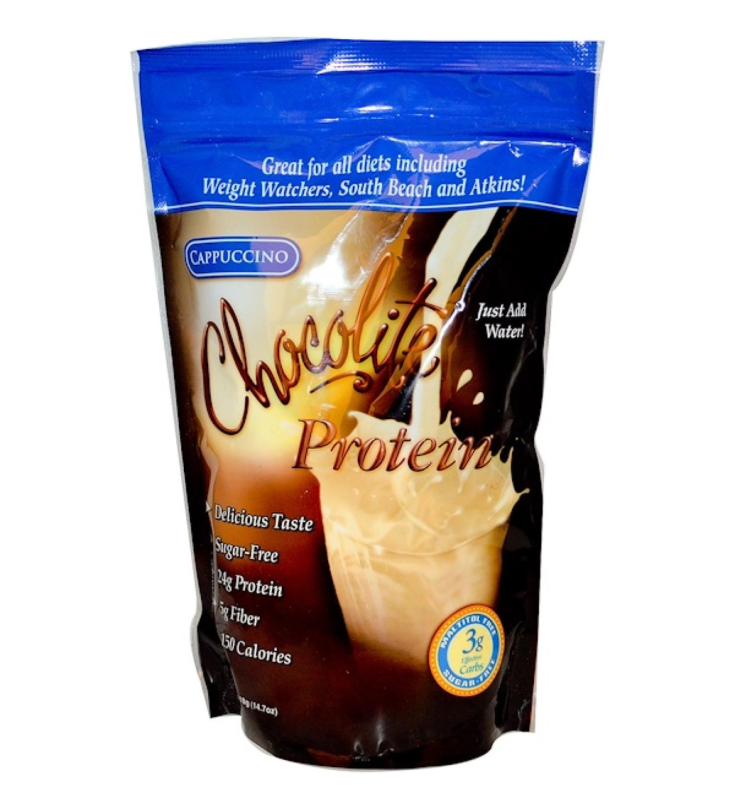 HealthSmart Foods Chocolite Protein Cappuccino 14.7 oz (418 g)