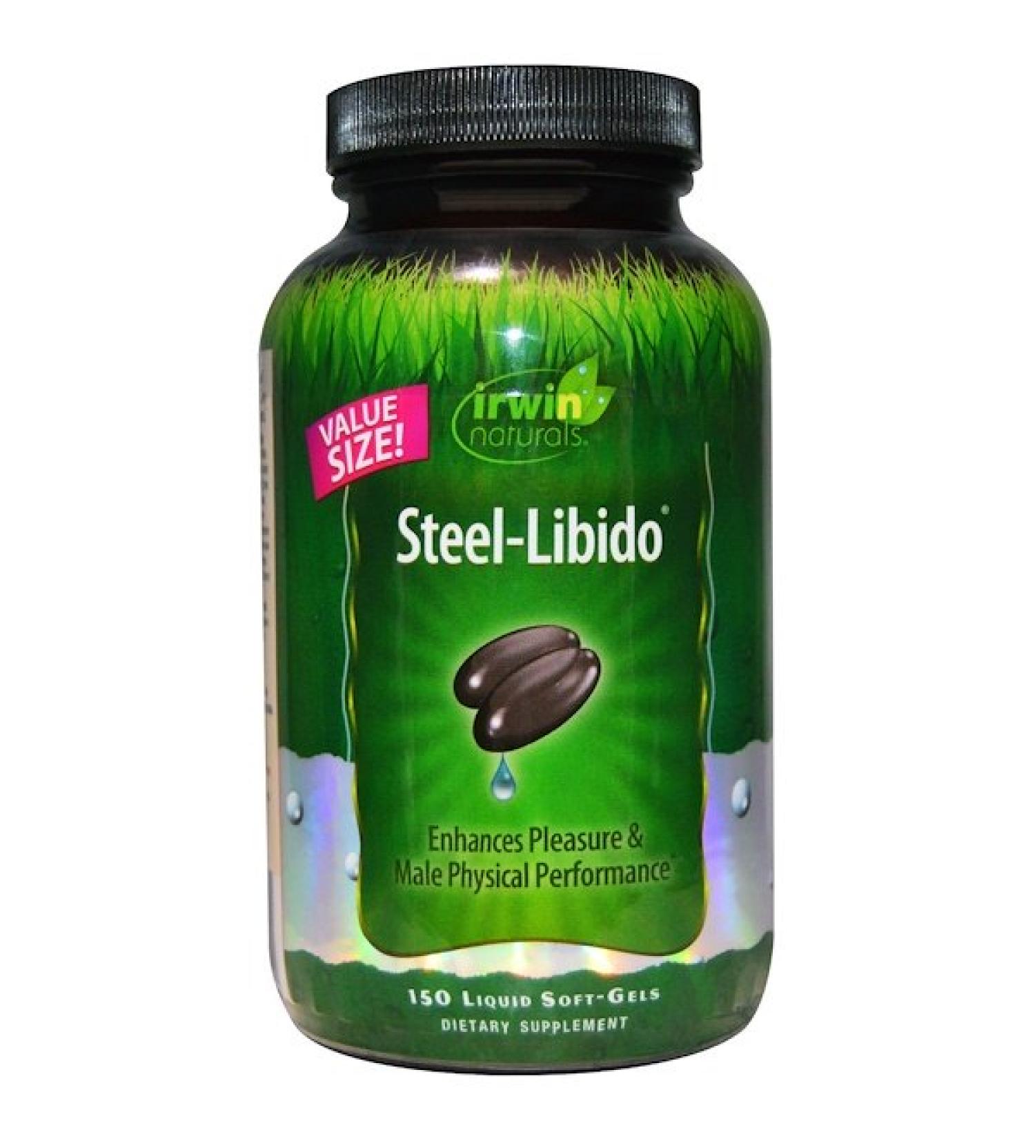 Irwin Naturals Steel-Libido 150 Liquid Soft-Gels