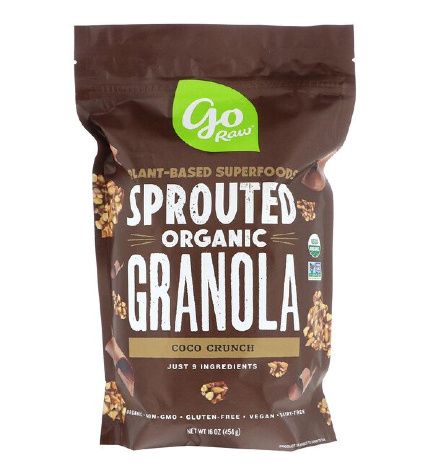 Go Raw Organic Sprouted Granola Coco Crunch 16 oz (454 g)