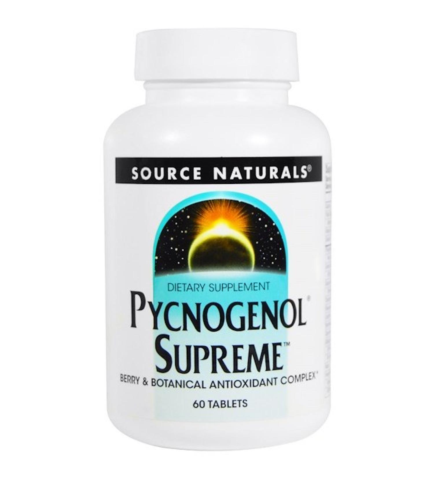 Source Naturals Pycnogenol Supreme 60 Tablets