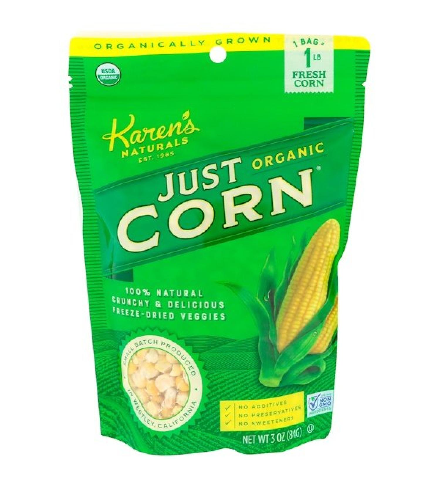 Karen's Naturals Organic Just Corn 3 oz (84 g)