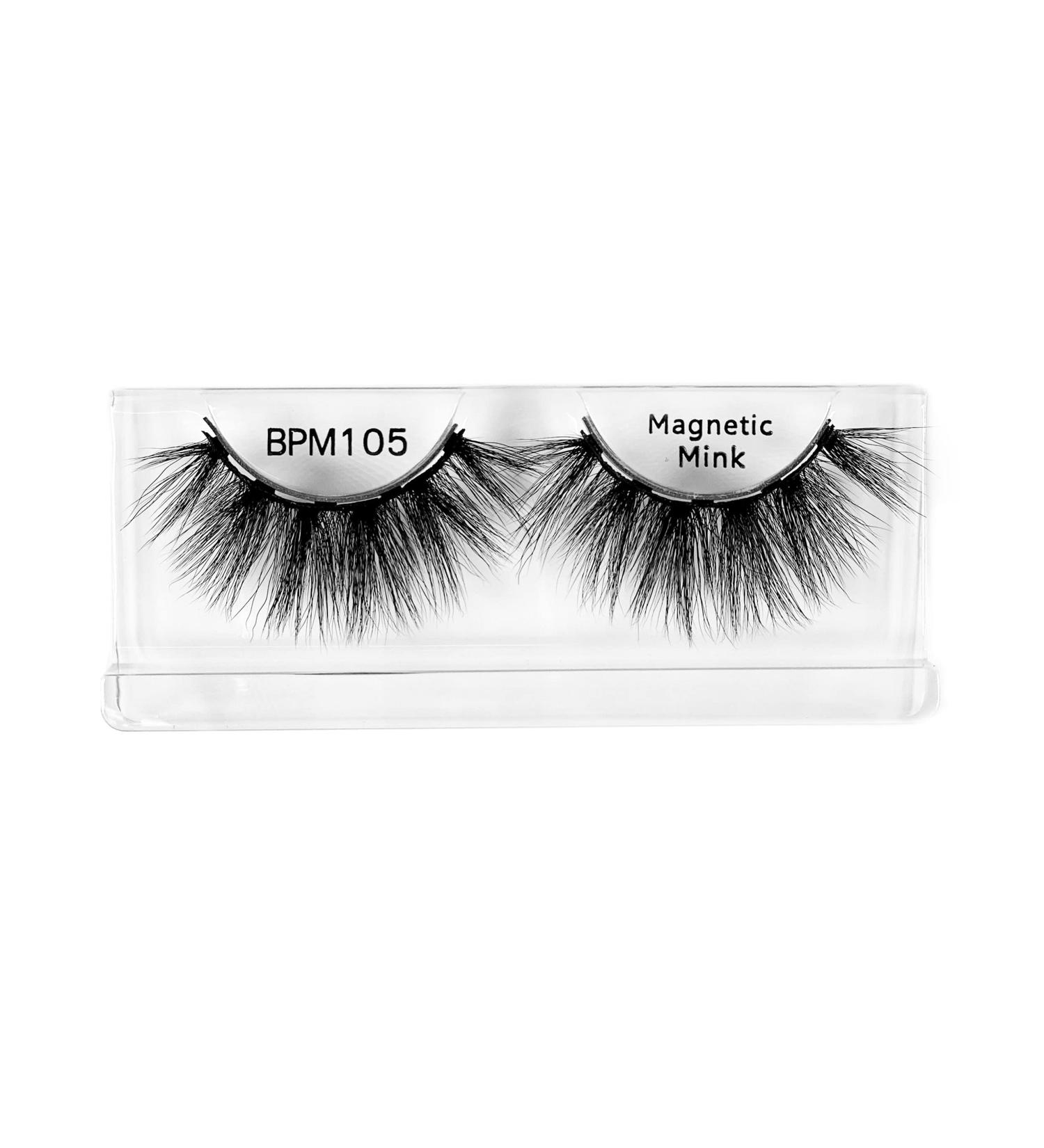 BlackPink Mink 5D Magnetic Lashes - Fluffy Reusable Lightweight False Eyelashes | Easy 2-Step Liner-Lash BPM105 - Buy Online on GoSupps.com