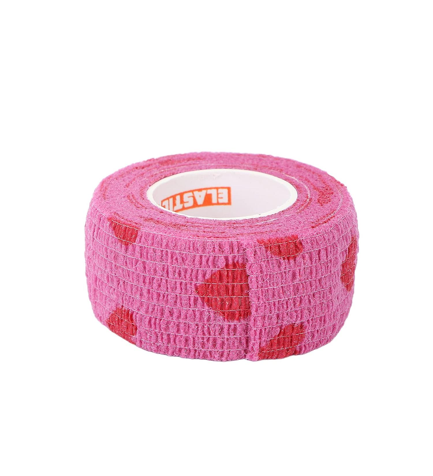 Self Adhesive Finger Bandage Tape 2.5cm x 2m | Sports Cohesive Tape for Wrist & Fingers | Ideal for Basketball & Sports Injuries - Buy Online on GoSupps.com