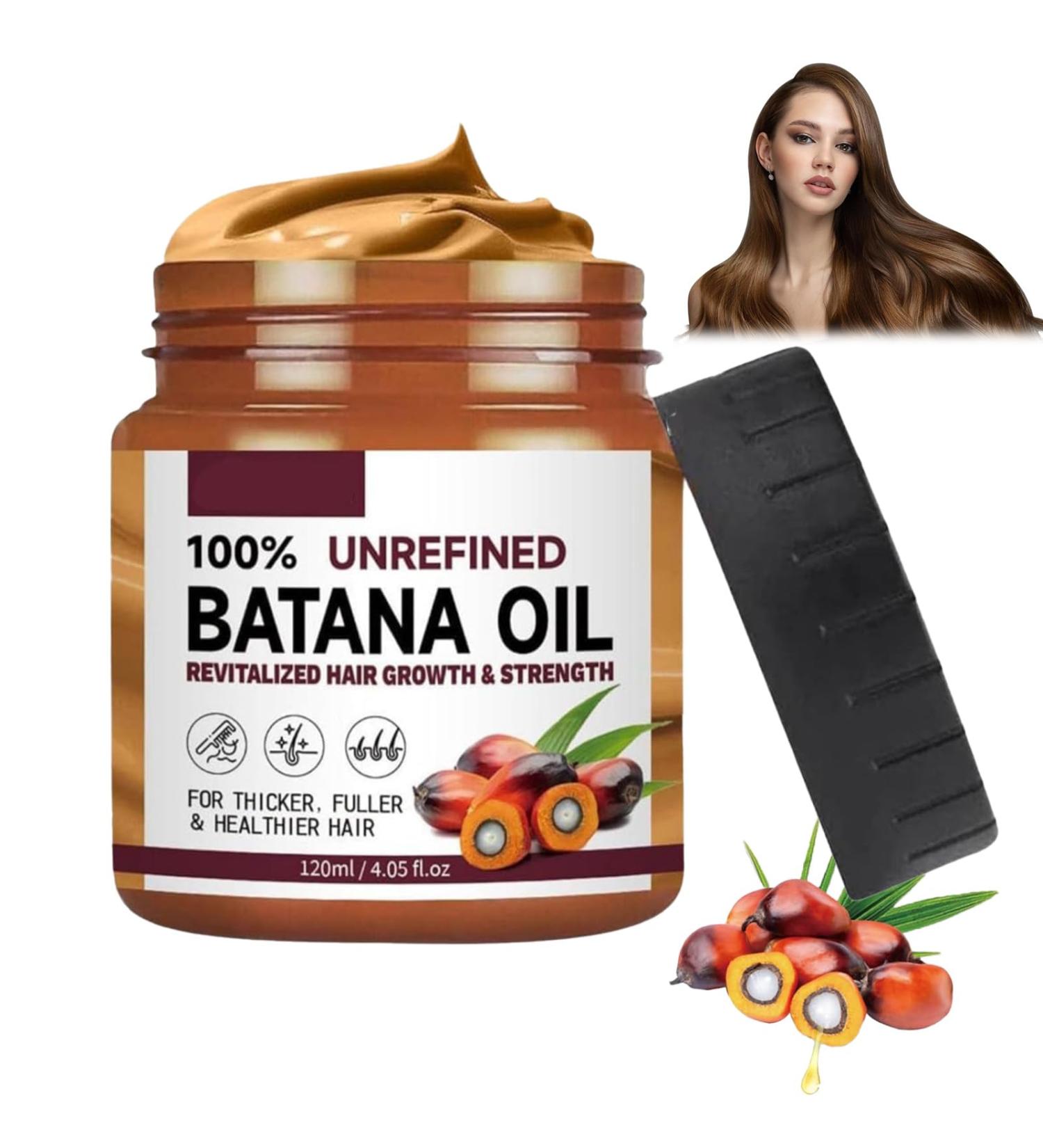 Botana Hair Growth Oil Batana Oil Organic Organic Batana Oil Pure Raw Batana Oil For Hair Growth Repair Damaged Hair Hair Smoothing Conditioner for Damage Protective for Men Women - Buy Online on GoSupps.com
