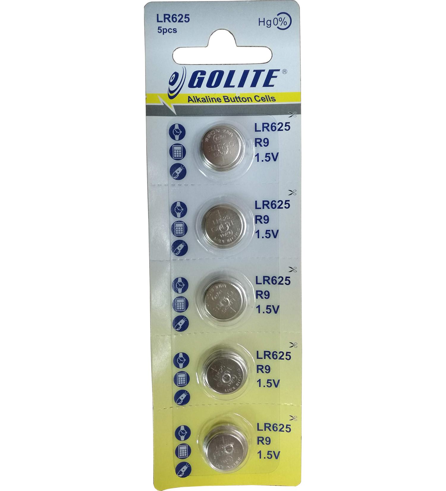 5 Batteries 625A PX625A V625U L1560 LR9 PX625 PX13 Battery