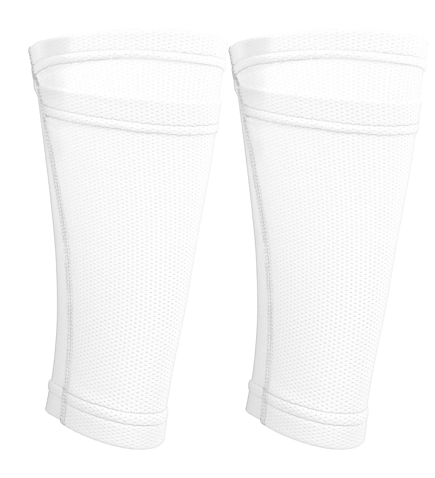 LANTRO JS Football Calf Sleeves with Shin Guard Support - Youth/M Size Soccer Leg Guard Socks for Enhanced Performance - Buy Online on GoSupps.com