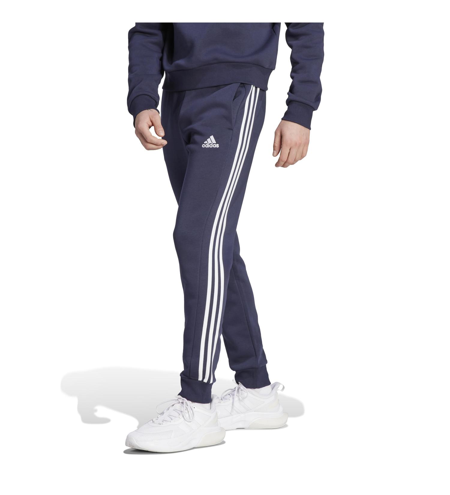 Buy adidas Men's Essentials Fleece 3-Stripes Tapered Cuff Joggers XL - International Shipping Available - Buy Online on GoSupps.com